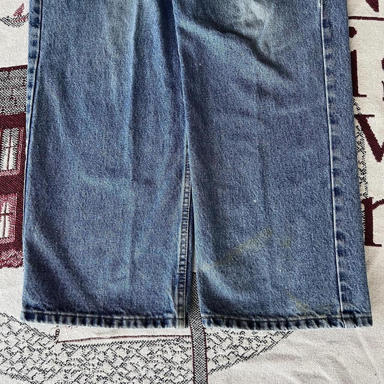 Vintage Vintage Y2K/2000s Super Baggy Grunge Medium wash Skater Style Denim Jeans! Size US 40 / EU 56 - 5 Thumbnail