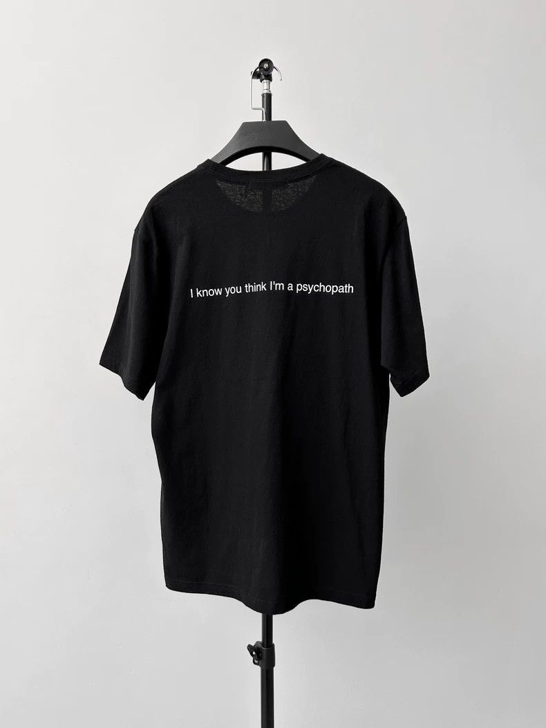 Undercover Black T-Shirt with Scythe Graphic Size US M / EU 48-50 / 2 - 2 Thumbnail