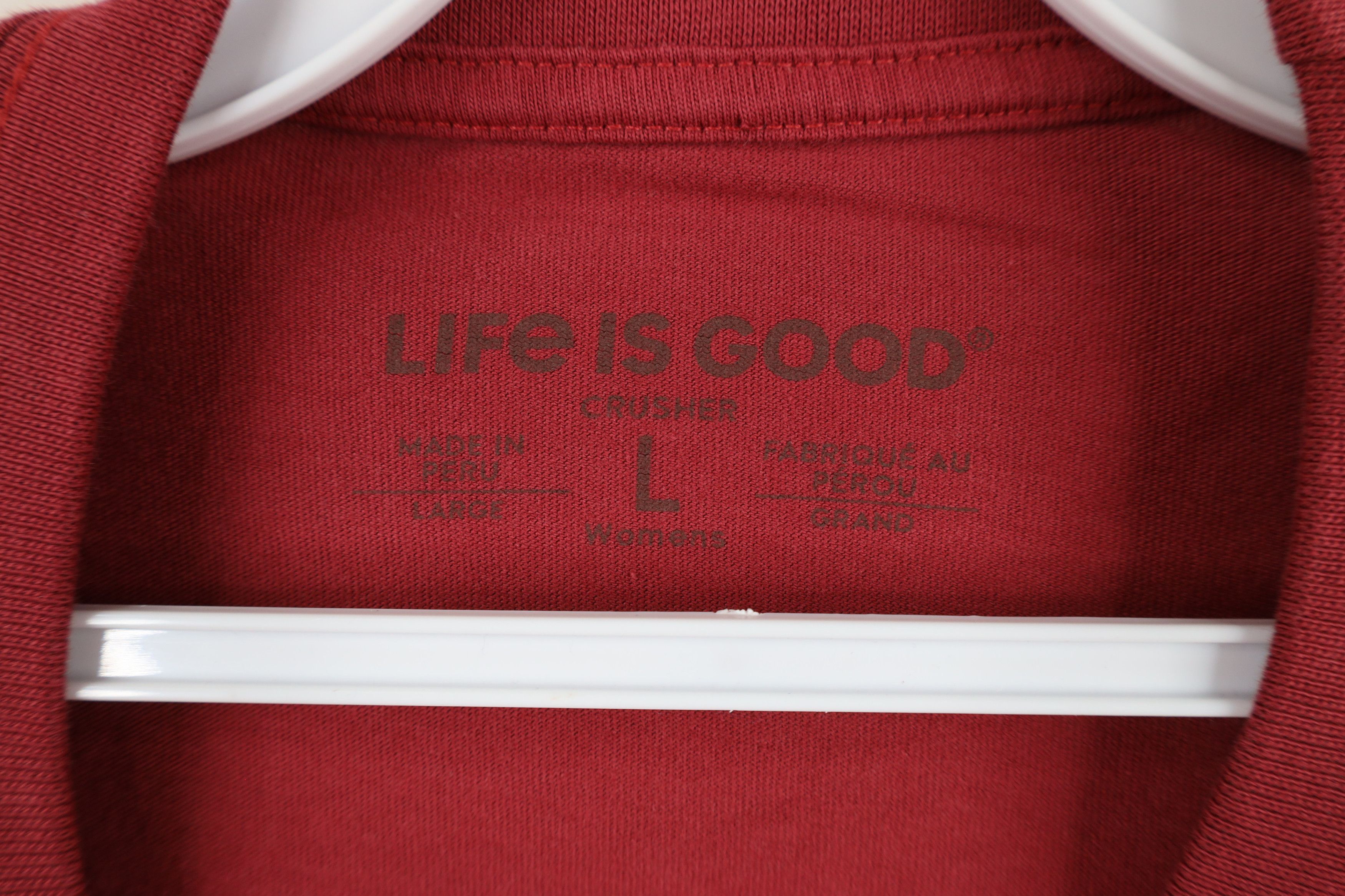 Life is Good × Vintage Life Is Good Christmas Home Sweet Home Long Sleeve T-Shirt Size L / US 10 / IT 46 - 10 Thumbnail
