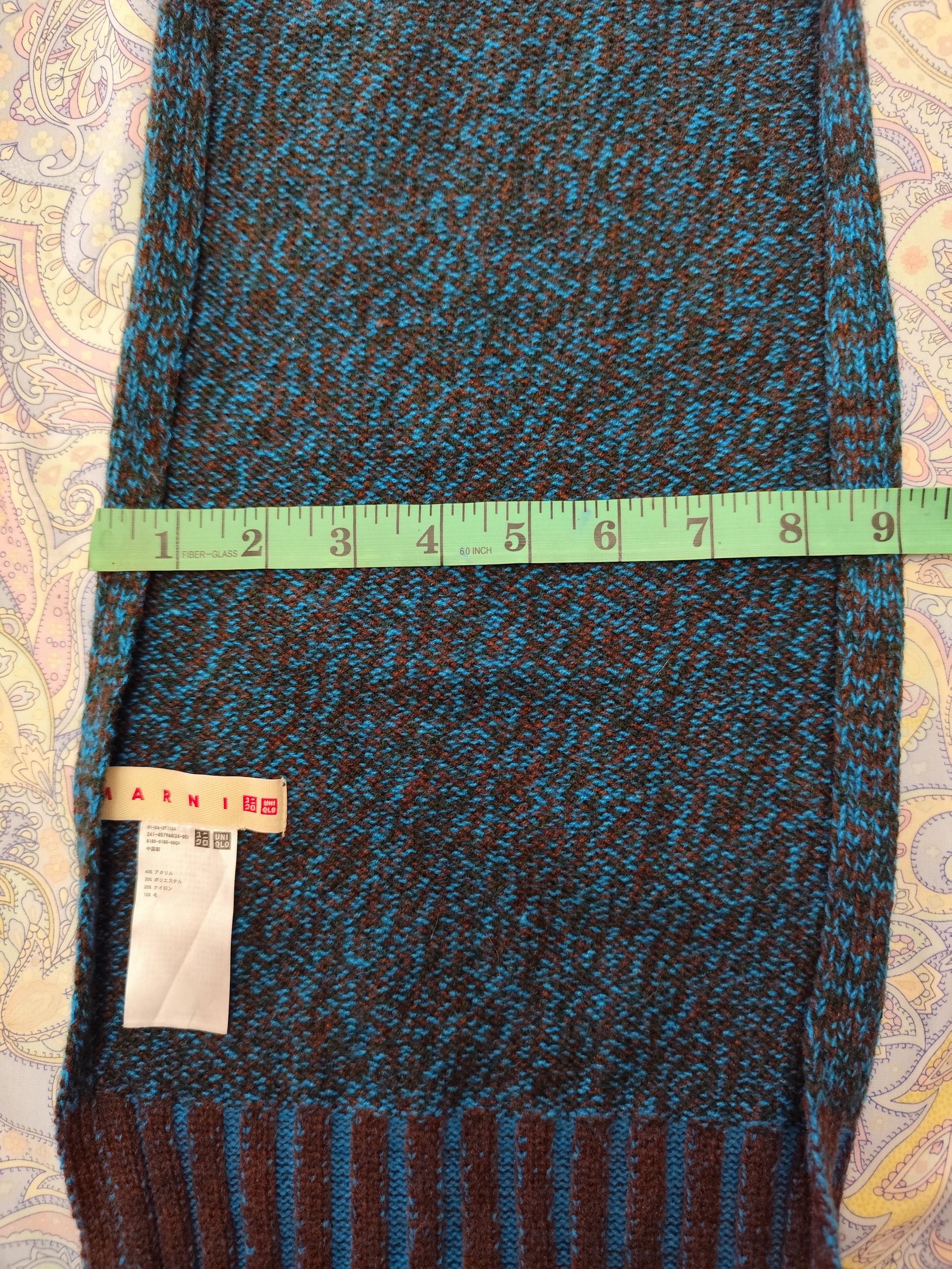 Marni × Uniqlo MARNI × UNIQLO Knit Hooded Scarf – Japanese Release Size ONE SIZE - 7 Thumbnail