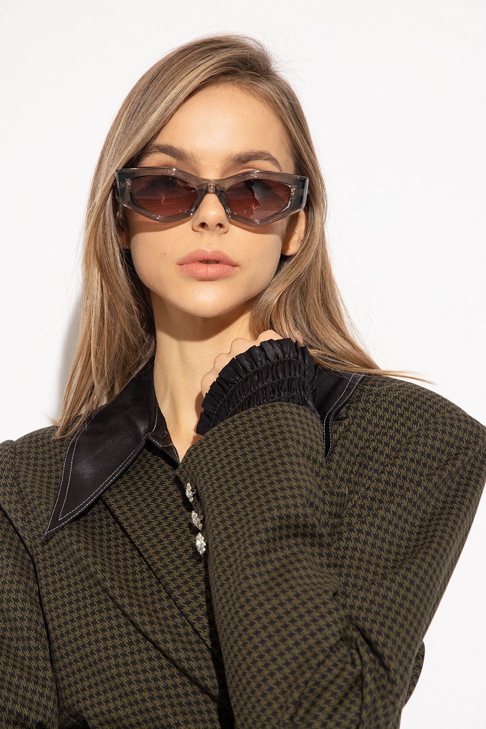 Valentino Valentino Women Sunglasses Irregular V - TRE VLS-101C-51 Size ONE SIZE - 12 Thumbnail
