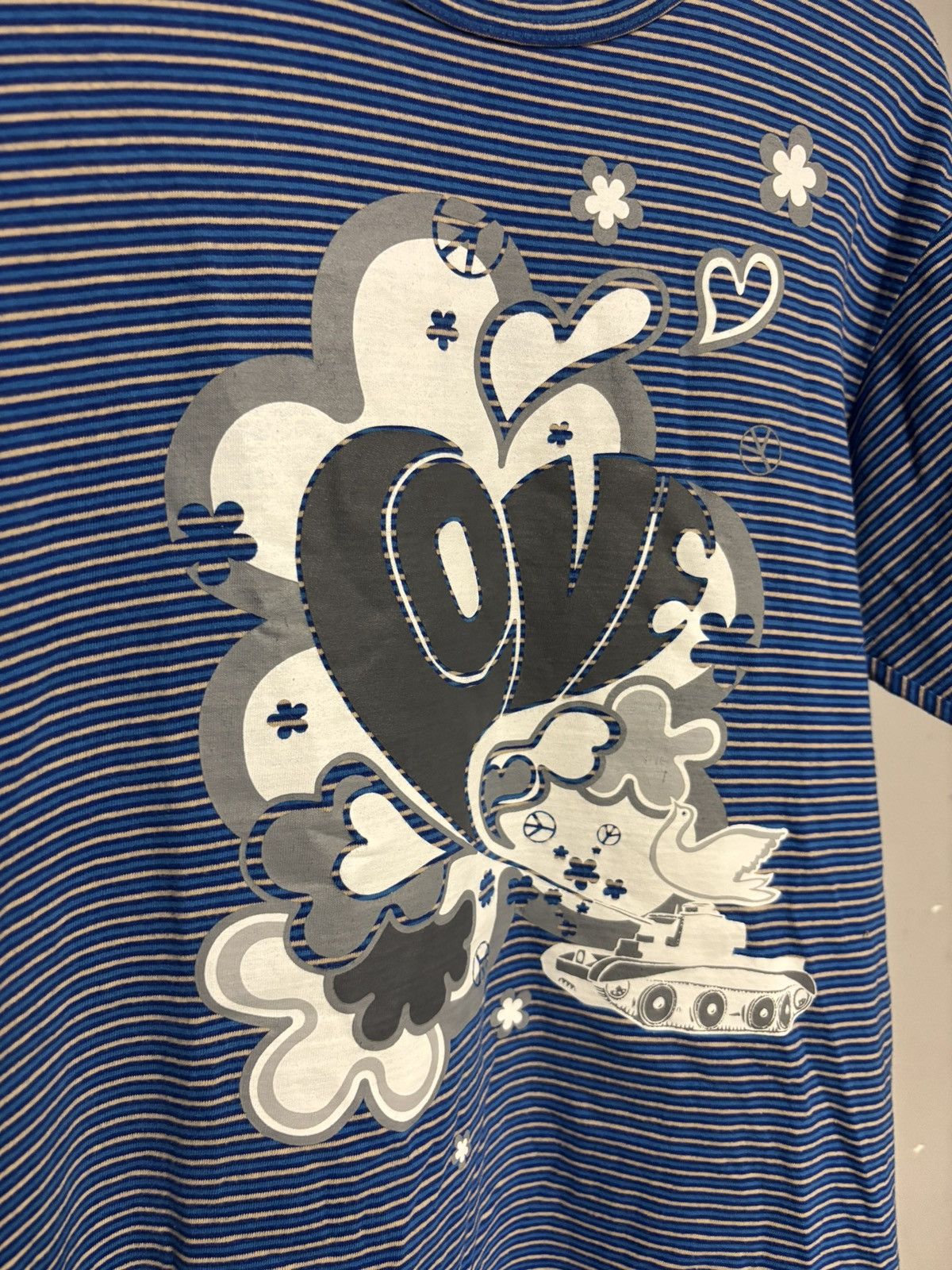 Junya Watanabe Junya Watanabe Man 2003 Love T-shirt Size US M / EU 48-50 / 2 - 2 Thumbnail