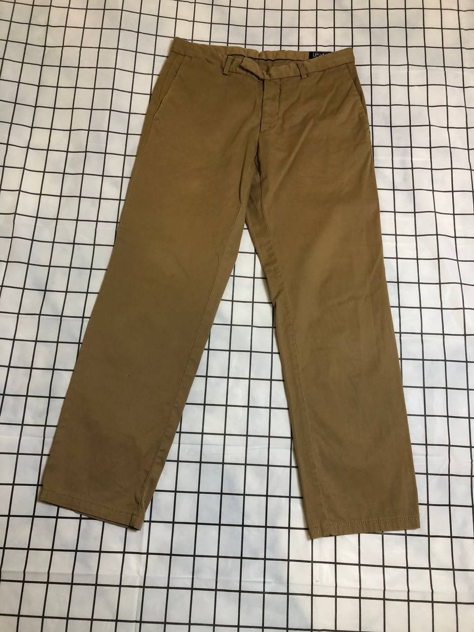 Polo Ralph Lauren Polo Ralph Lauren Mens Chino Trousers Slim Straight Beige Size US 31 - 1 Thumbnail