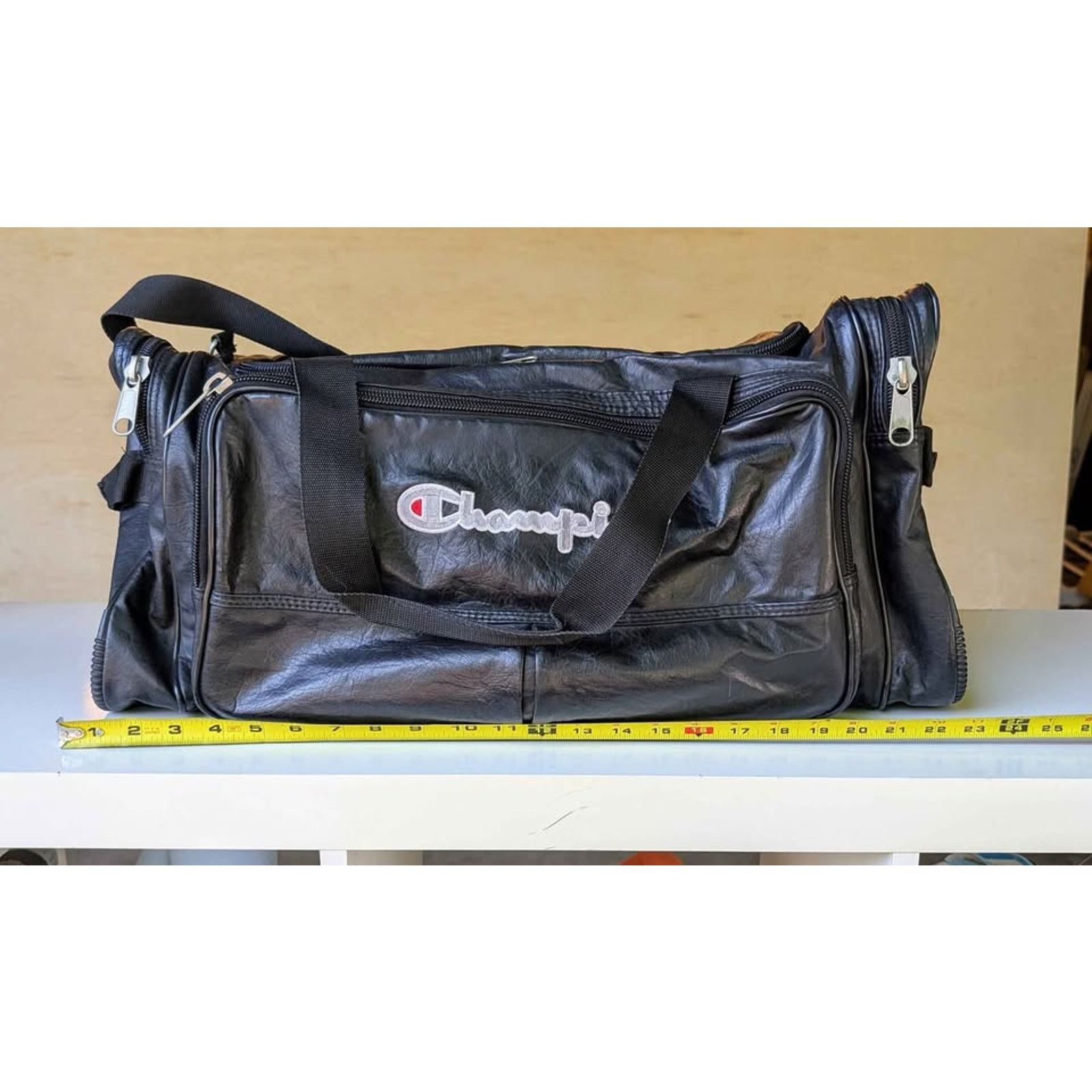Champion Vintage Champion Leather Duffel Bag Size ONE SIZE - 1 Thumbnail