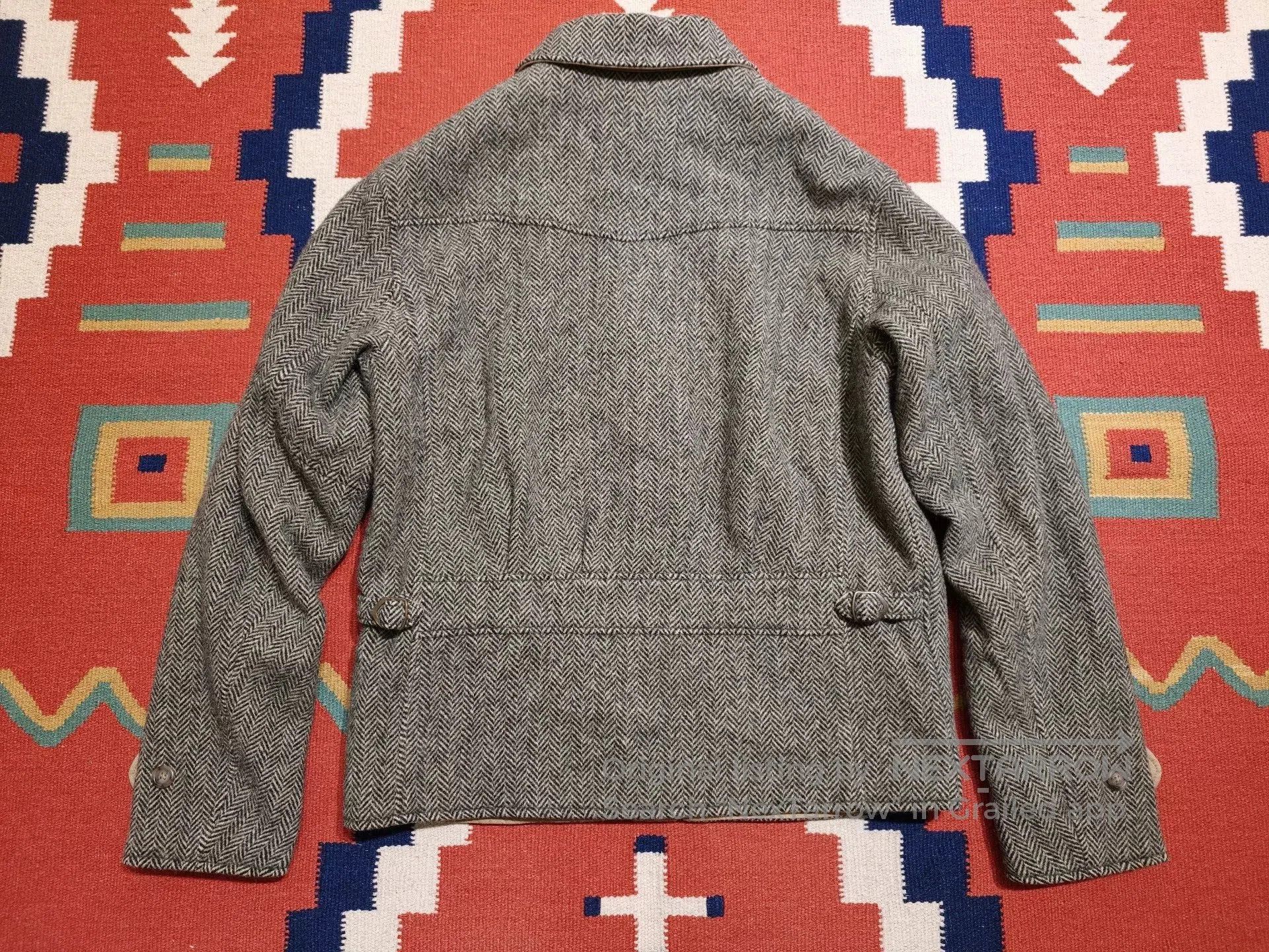 Ralph Lauren Blue Label Vintage Houndstooth Wool Jacket by Ralph Lauren. Size US M / EU 48-50 / 2 - 3 Thumbnail