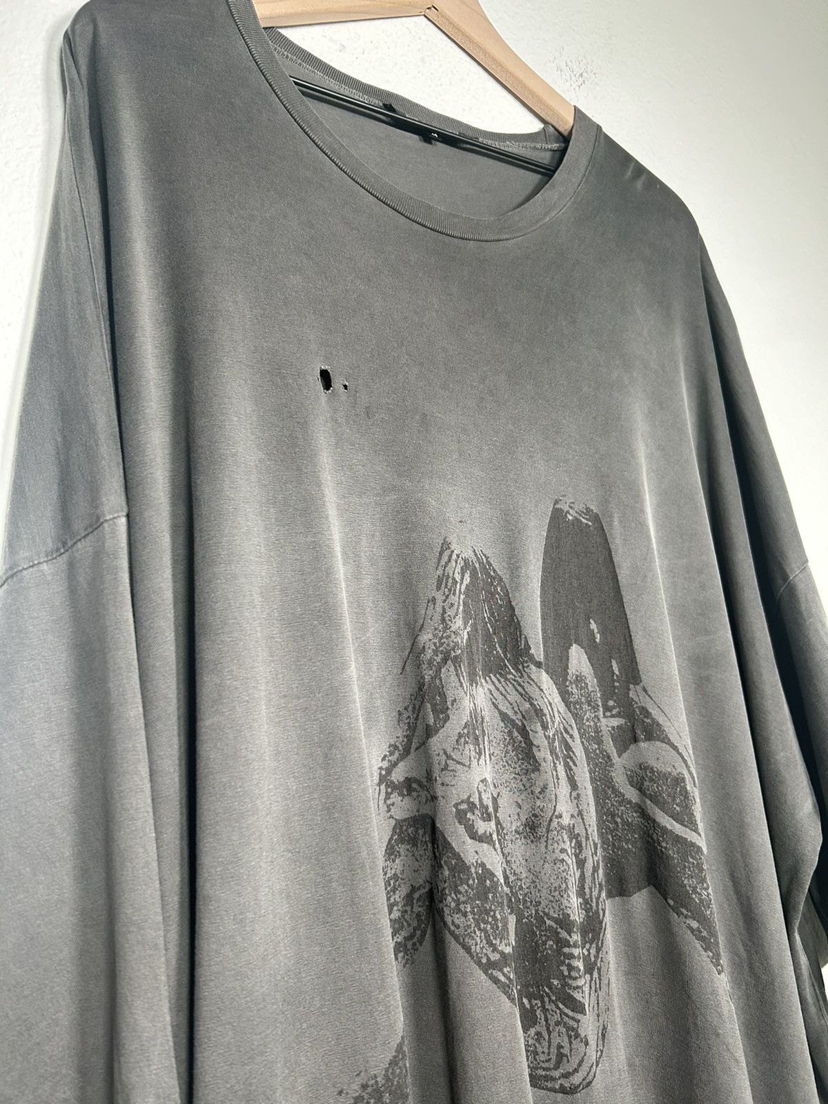 Raf Simons SS04 Seddartha Overdyed Oversized Tee Size US L / EU 52-54 / 3 - 4 Thumbnail