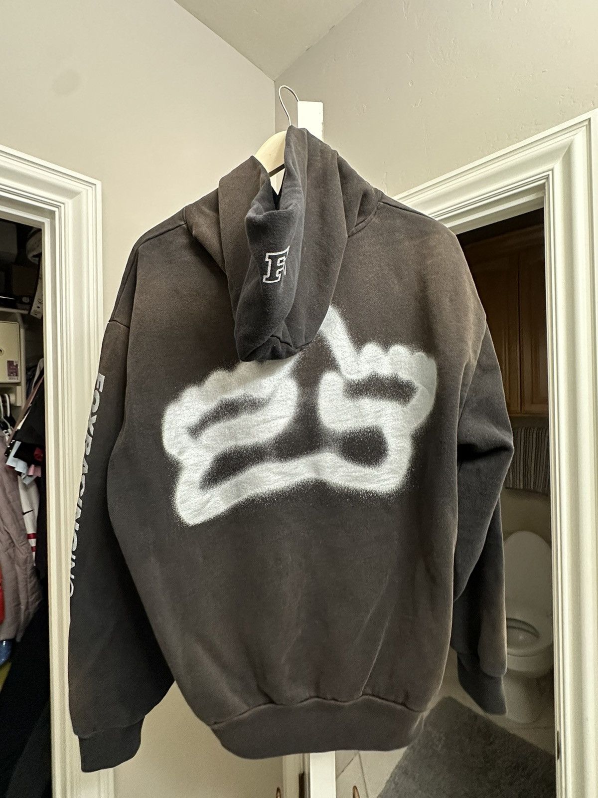 国内発送■CACTUS JACK ■×ComplexCon × FOX RACING HOODIEⅡ Complex × Fox Racing × Travis Scott Cactus Jack x Fox Racing