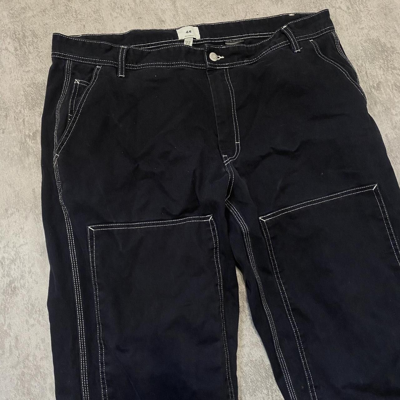 H&M Black H&M Baggy Vintage y2k Size US 40 / EU 56 - 3 Thumbnail