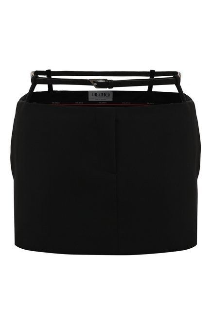 The Attico o1mle0526 Mini Skirt With Belt in Black Size 28" / US 6 / IT 42 - 1 Preview