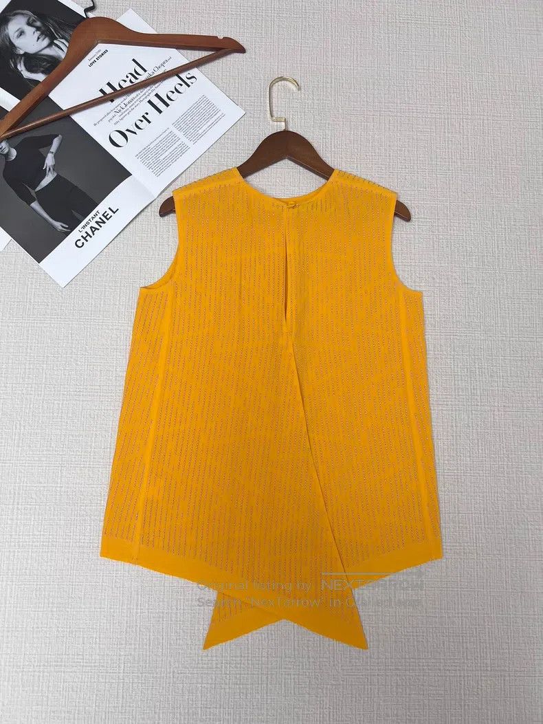 Hermes Hermes Striped Colorblocked Sleeveless Top Size XXS / US 00 / IT 34 - 3 Thumbnail