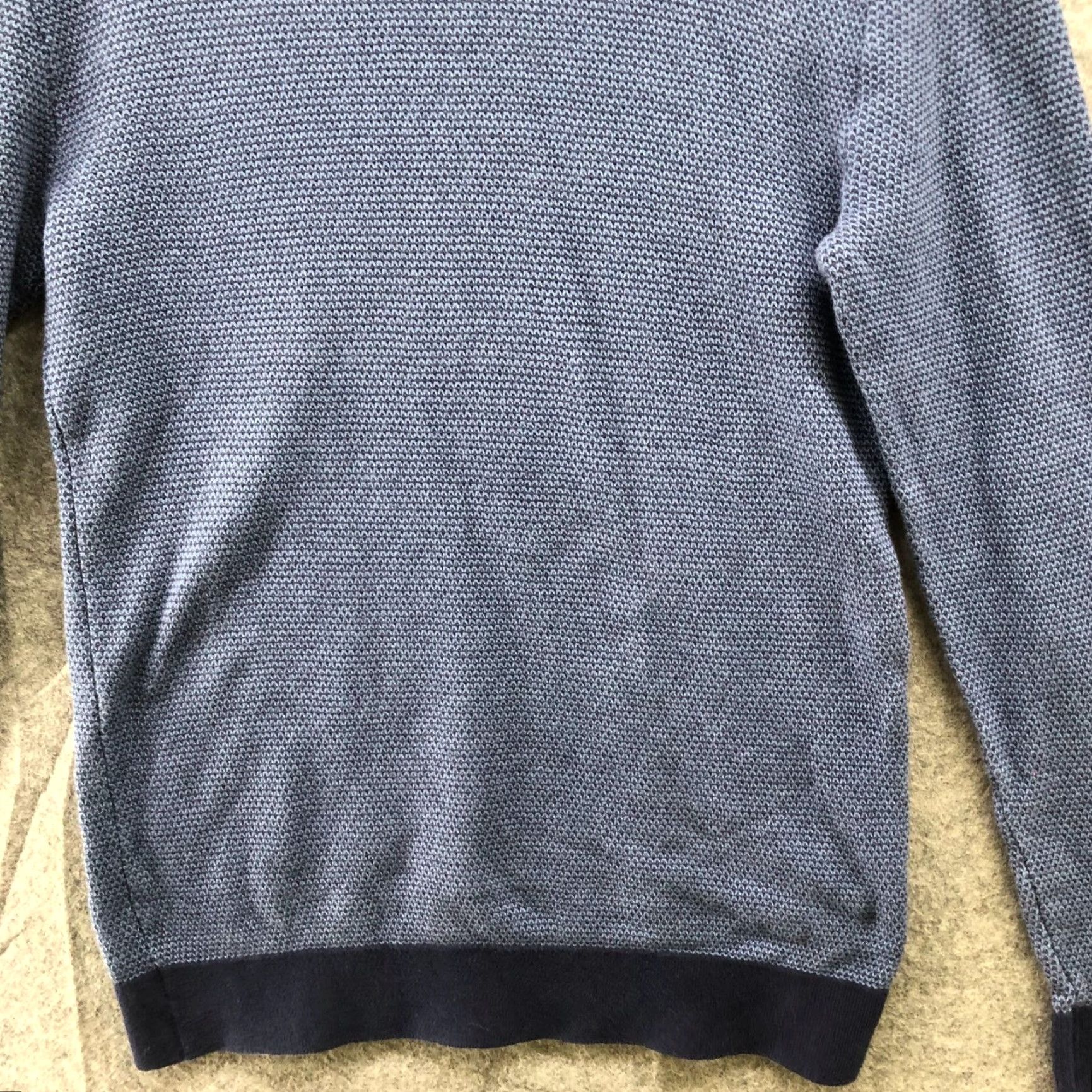 Gap Gap Sweater Men XS Blue 100% Cotton Knit Crewneck Pullover, Regular Fit, Classic Casual Mens Size US XS / EU 42 / 0 - 4 Thumbnail
