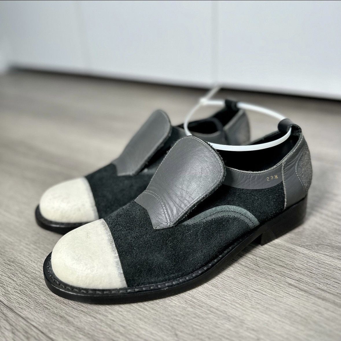 Comme des Garcons COMME des GARÇONS Two Tone Leather Derby Shoes Size US 6.5 / IT 36.5 - 7 Thumbnail