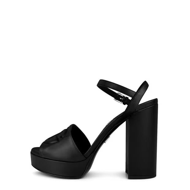 Dolce & Gabbana o1g2r1mq1024 Heeled Sandals in Black Size US 8.5 / IT 38.5 - 2 Thumbnail