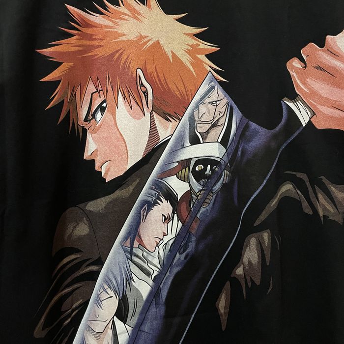 Very Rare Bleach Ichigo The Espada Japan Anime Tee Manga T shirt XL Grailed