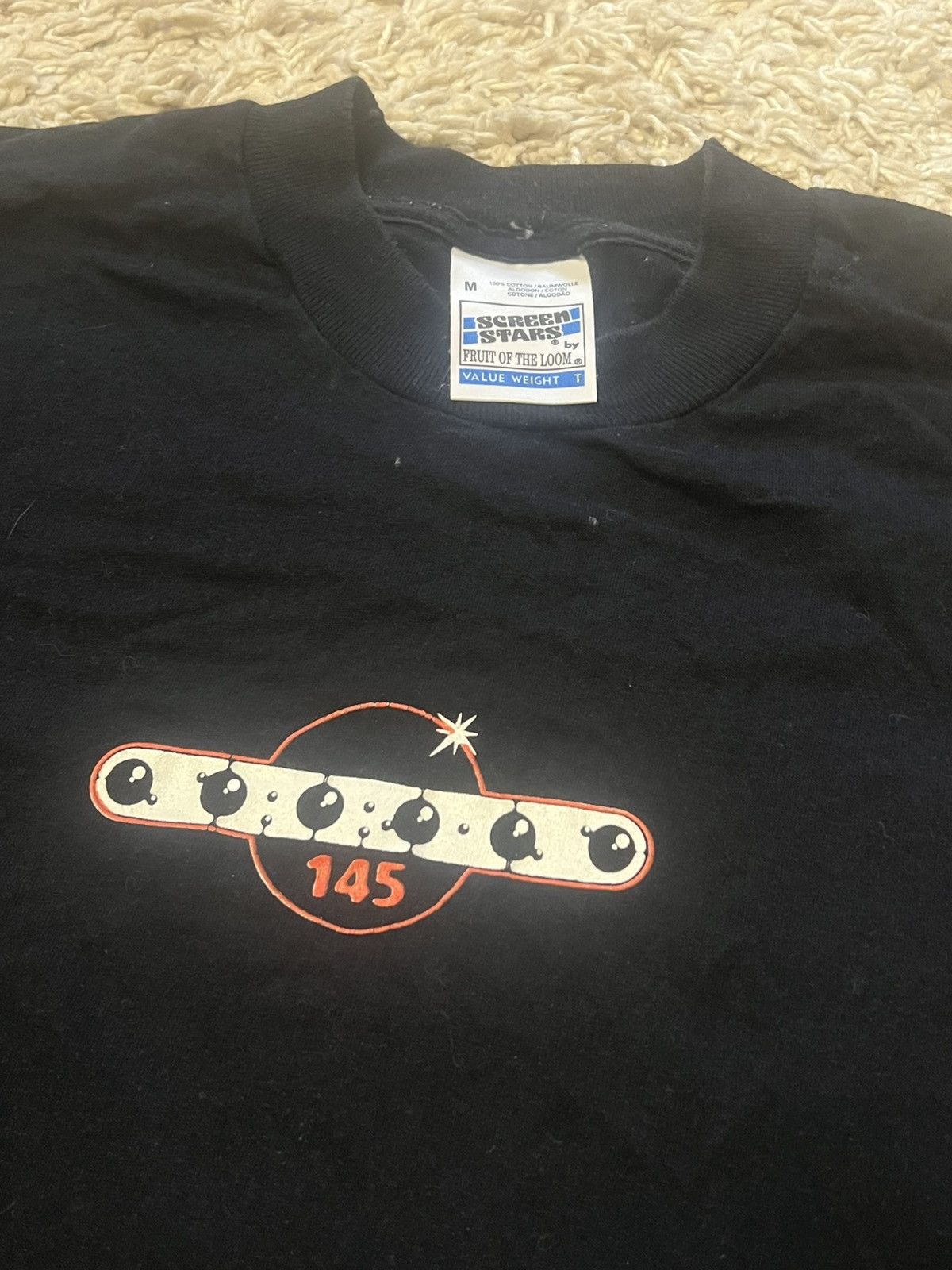 Vintage Vintage 1999 Solar Eclipse British Isles tour Rare crazy tee Size US M / EU 48-50 / 2 - 3 Thumbnail