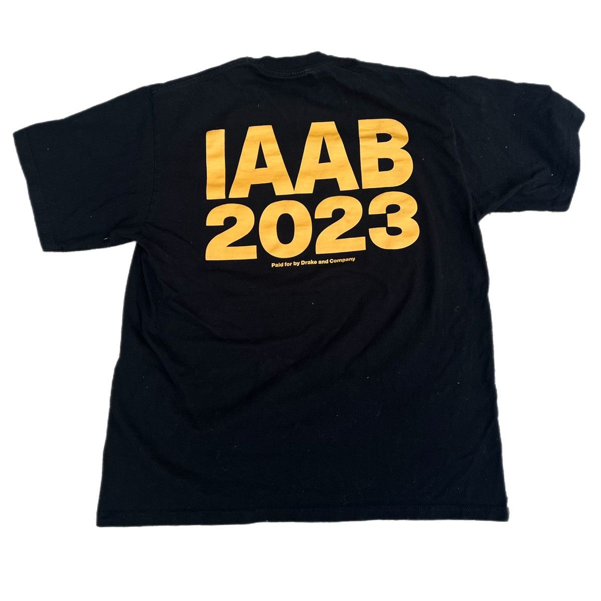 Drake × October's Very Own Drake IAAB Tour T-Shirt Size US XL / EU 56 / 4 - 3 Thumbnail