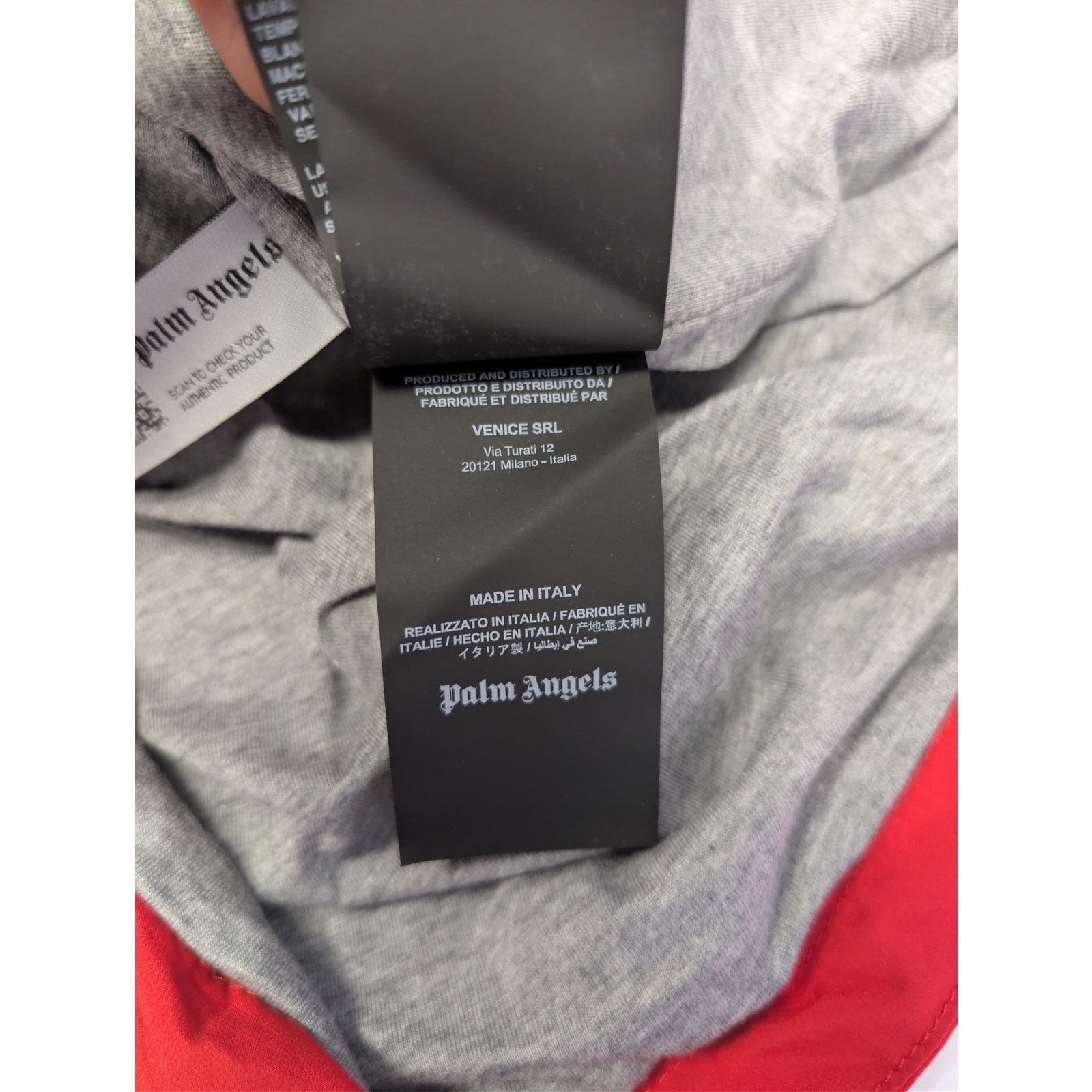 Palm Angels o1rshd1 Classic Logo Vest in Red / Off White Size US M / EU 48-50 / 2 - 20 Thumbnail