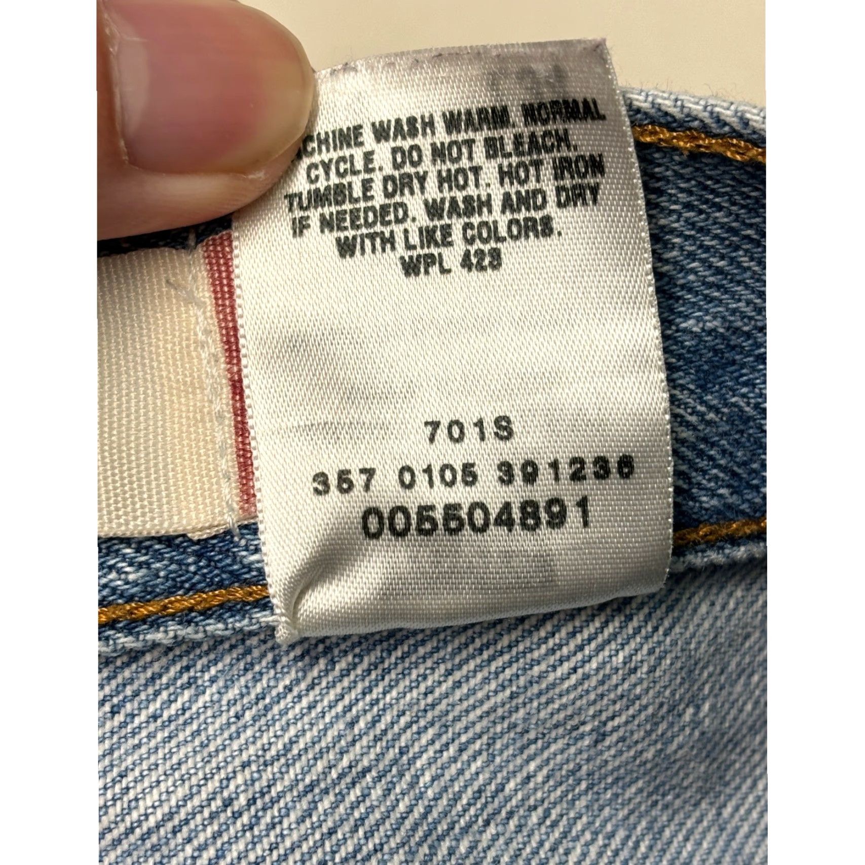 Levi's Levi's 550 Jeans Relaxed Fit Light Wash Mens 38x34 Jeans Cotton Denim Stretch Relaxed Straight Blue 38 Mens Regular 34 Inseam Size US 38 / EU 54 - 7 Thumbnail