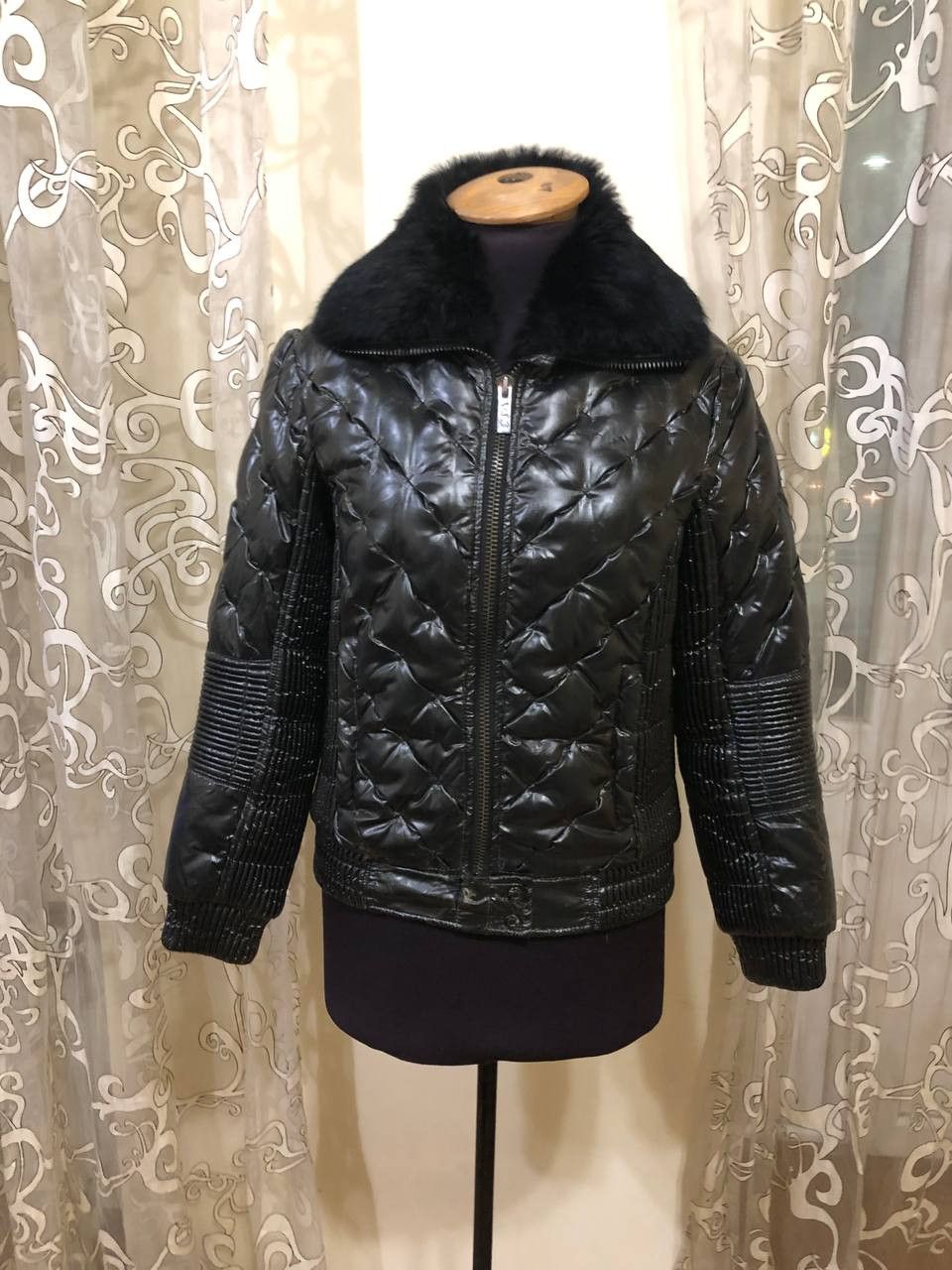 Versace Versace PATENT Jacket Bomber Size M / US 6-8 / IT 42-44 - 2 Thumbnail