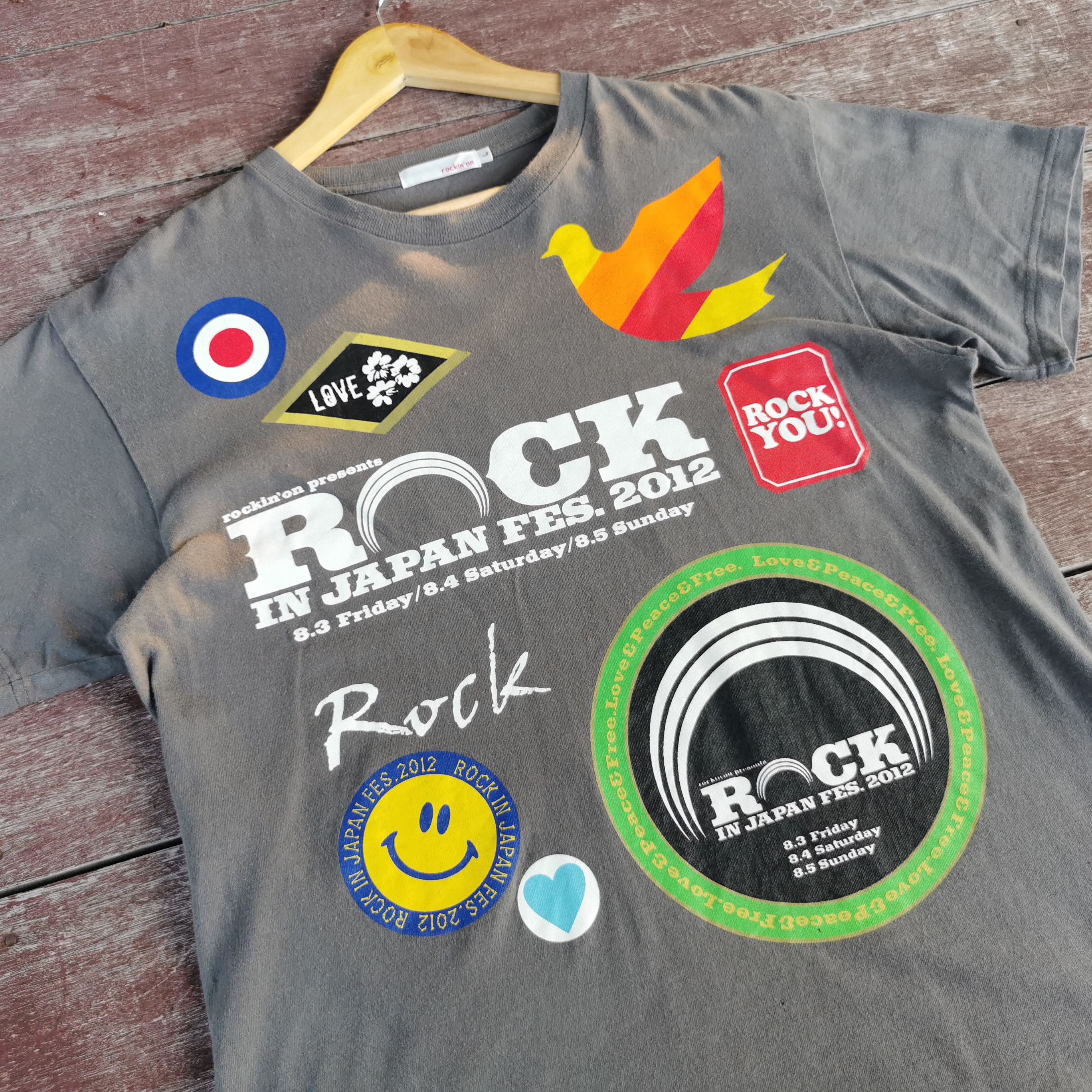 ROCK in Japan Fest 2012 Tshirt