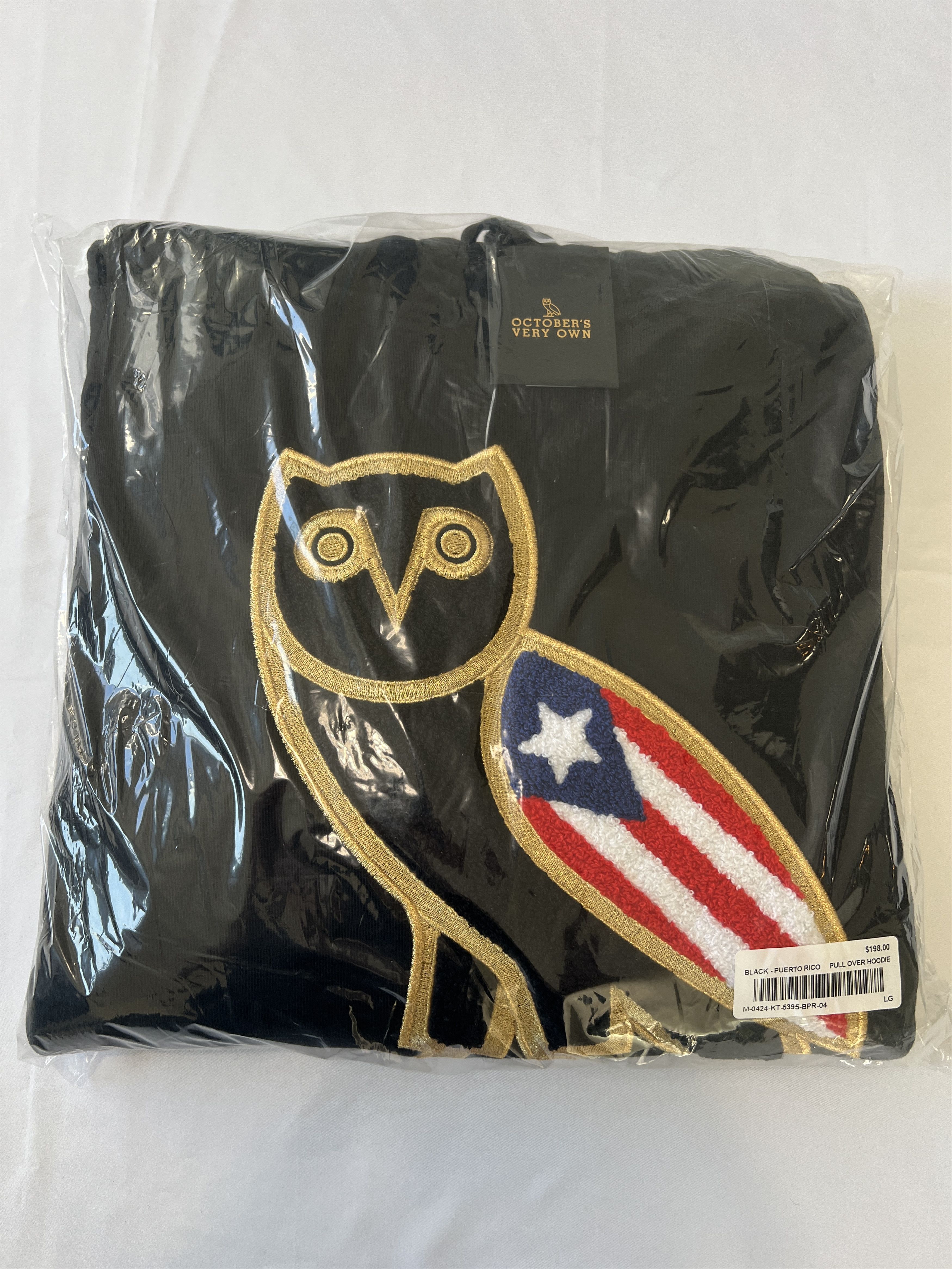 Drake OVO OG OWL PUERTO RICO HOODIE 2024 BRAND NEW IN HAND Size US L / EU 52-54 / 3 - 1 Thumbnail