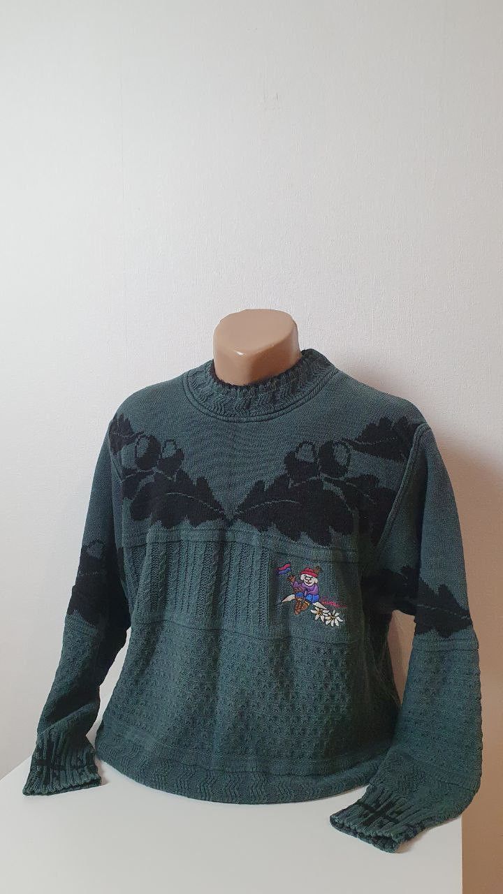 Carlo Colucci Vintage Sweater Carlo Colucci Cosby Retro 90s Pullover Size US XL / EU 56 / 4 - 1 Thumbnail