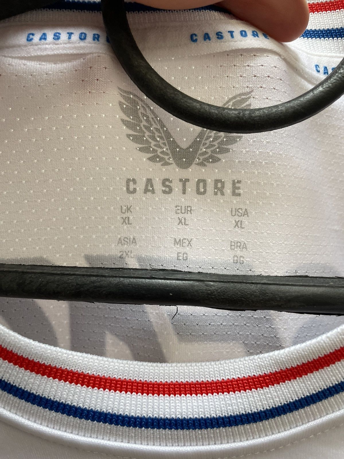 Castore Rangers 2023/2024 Castore Away football shirt soccer Jersey Size US XL / EU 56 / 4 - 7 Thumbnail