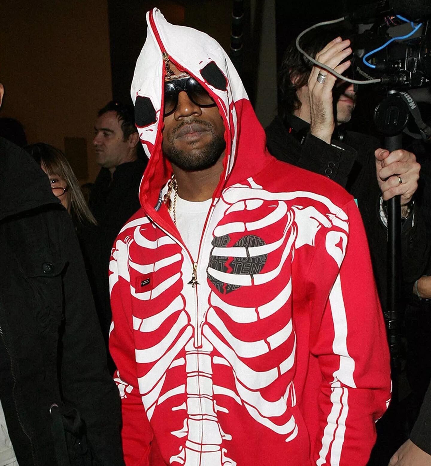 LRG VTG LRG Dead Serious Skeleton Skull Hoodie RARE Size 4XL Size US XXL / EU 58 / 5 - 2 Thumbnail