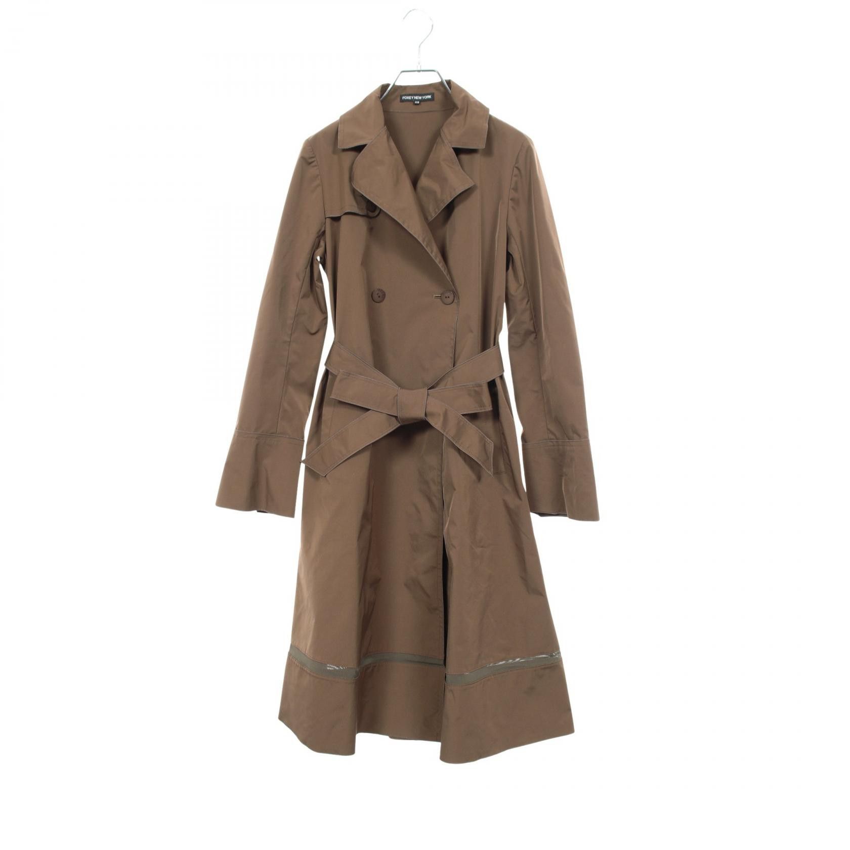 Other Other FOXEY NEW YORK Polyester Trench Coat Textile Outerwear 23380 DUTY FREE for USA Size ONE SIZE - 1 Thumbnail