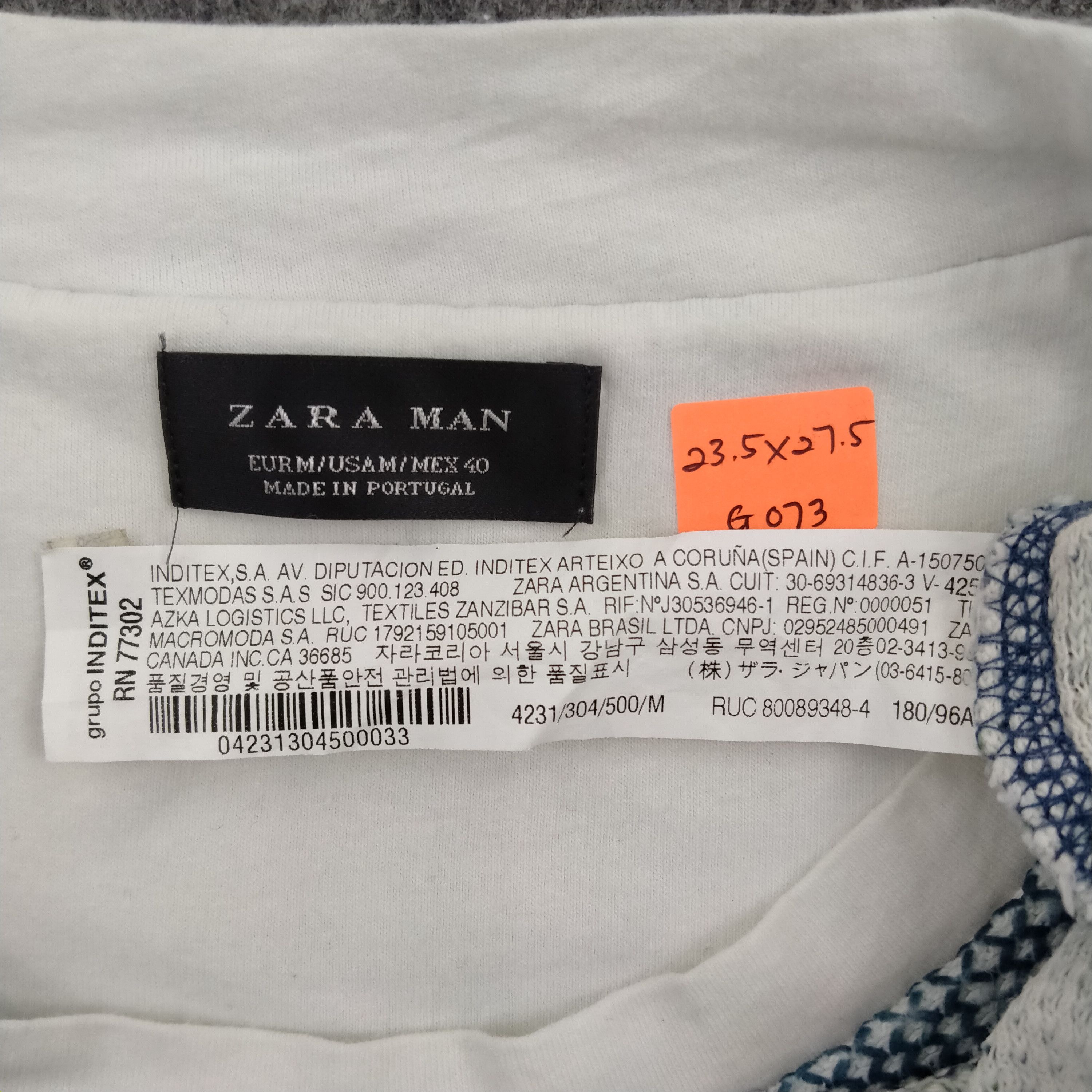 Zara Zara Floral Xlarge Tshirt - G073 Size US XL / EU 56 / 4 - 3 Thumbnail