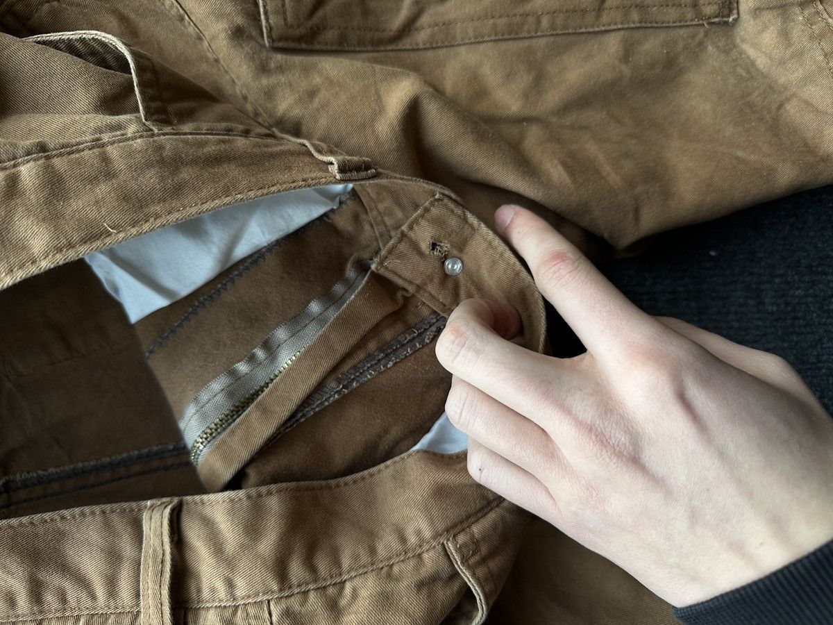 Other 🚨RARE 90s MULTIPOCKET Stone Wash BROWN Jeans Mens 30 Size US 30 / EU 46 - 10 Thumbnail