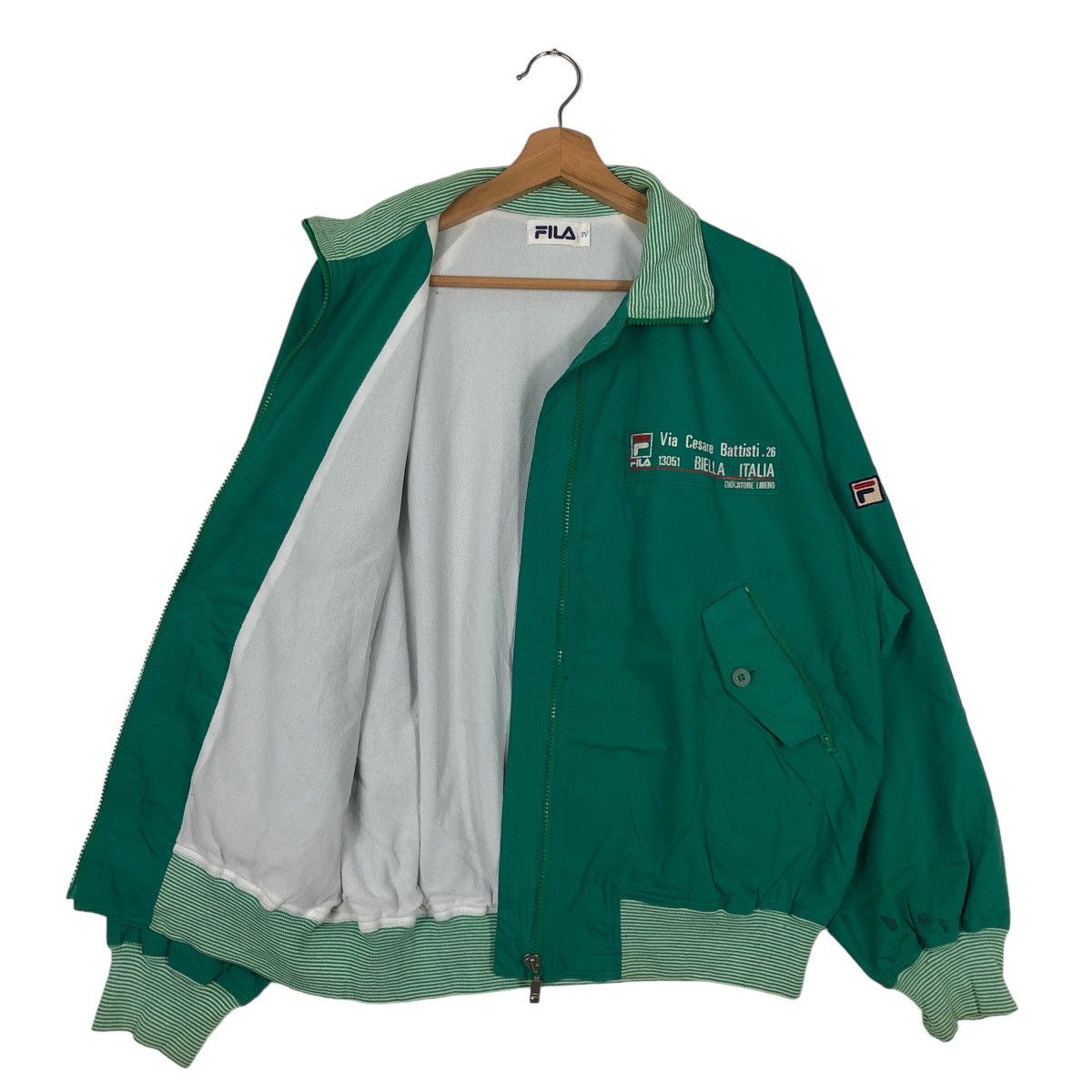 Japanese Brand 🔥90’s Vintage Bomber Jacket Fila Made in Japan Size US L / EU 52-54 / 3 - 9 Thumbnail