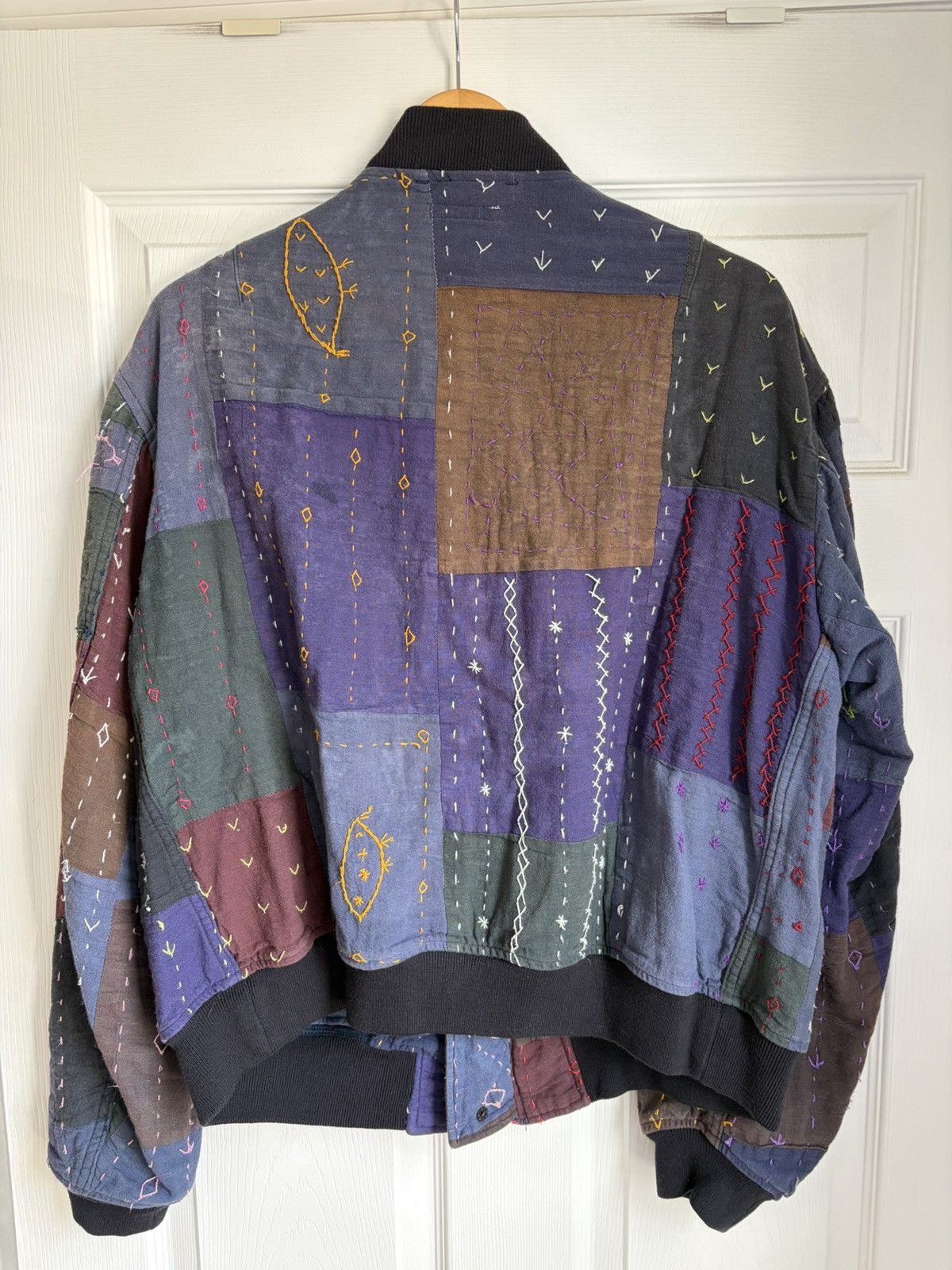 Engineered Garments Engineered Garments sashiko bomber jacket Size US S / EU 44-46 / 1 - 2 Thumbnail