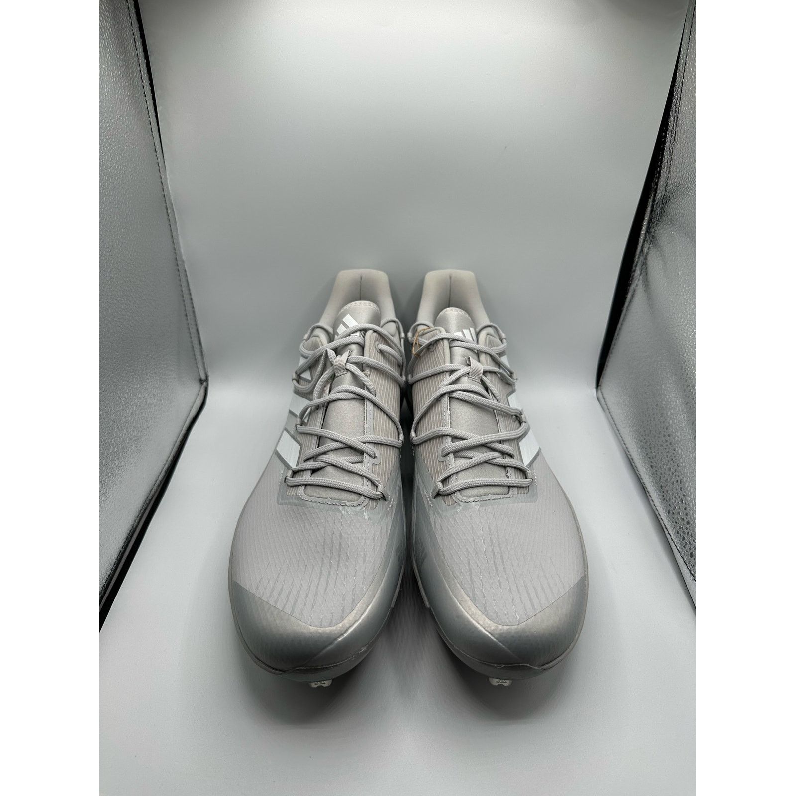 Adidas Adidas Adizero Afterburner 8 “Light Grey” size 14 men’s Size US 14 / EU 47 - 2 Thumbnail