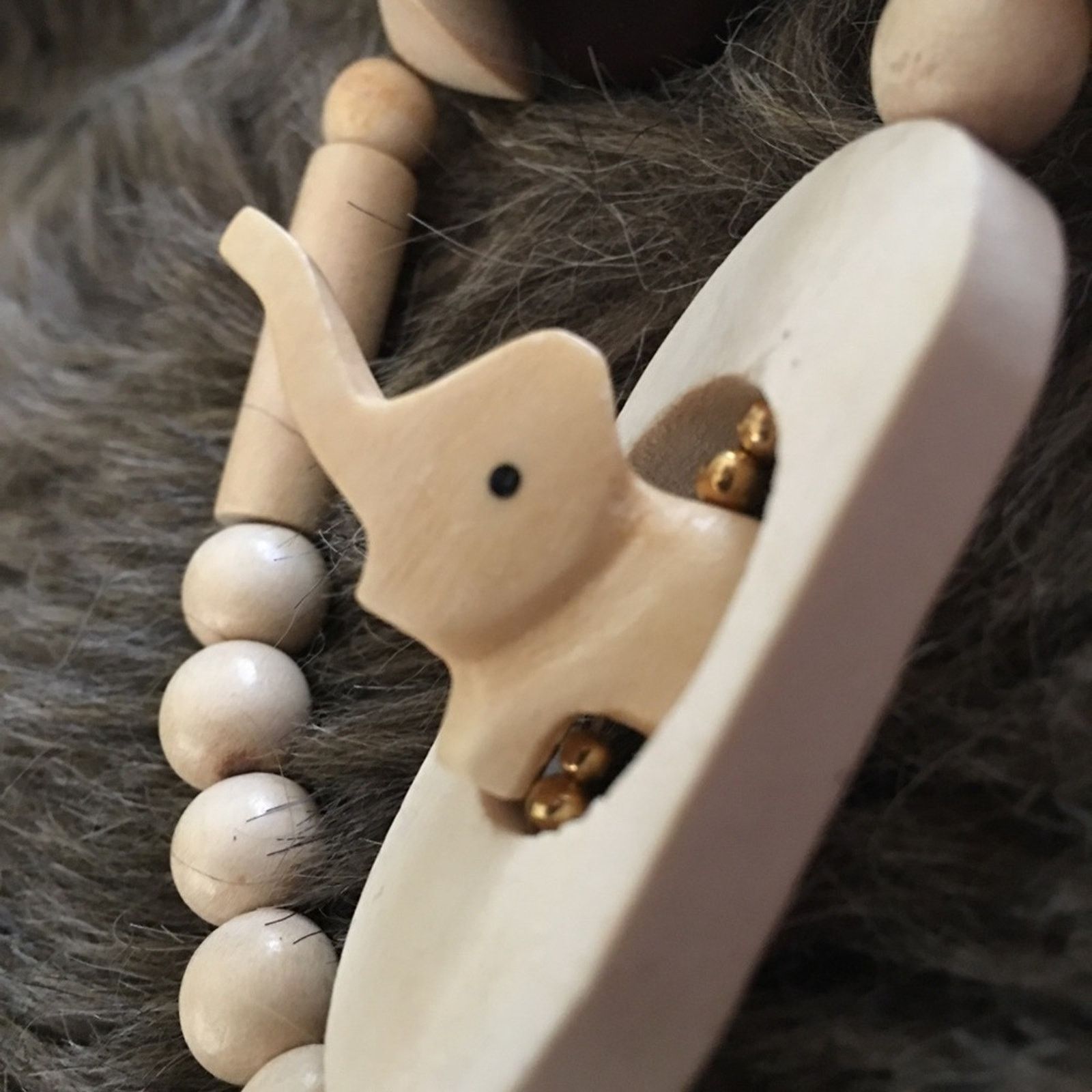Vintage Vintage wood and kukui lucky elephant necklace Size ONE SIZE - 6 Thumbnail