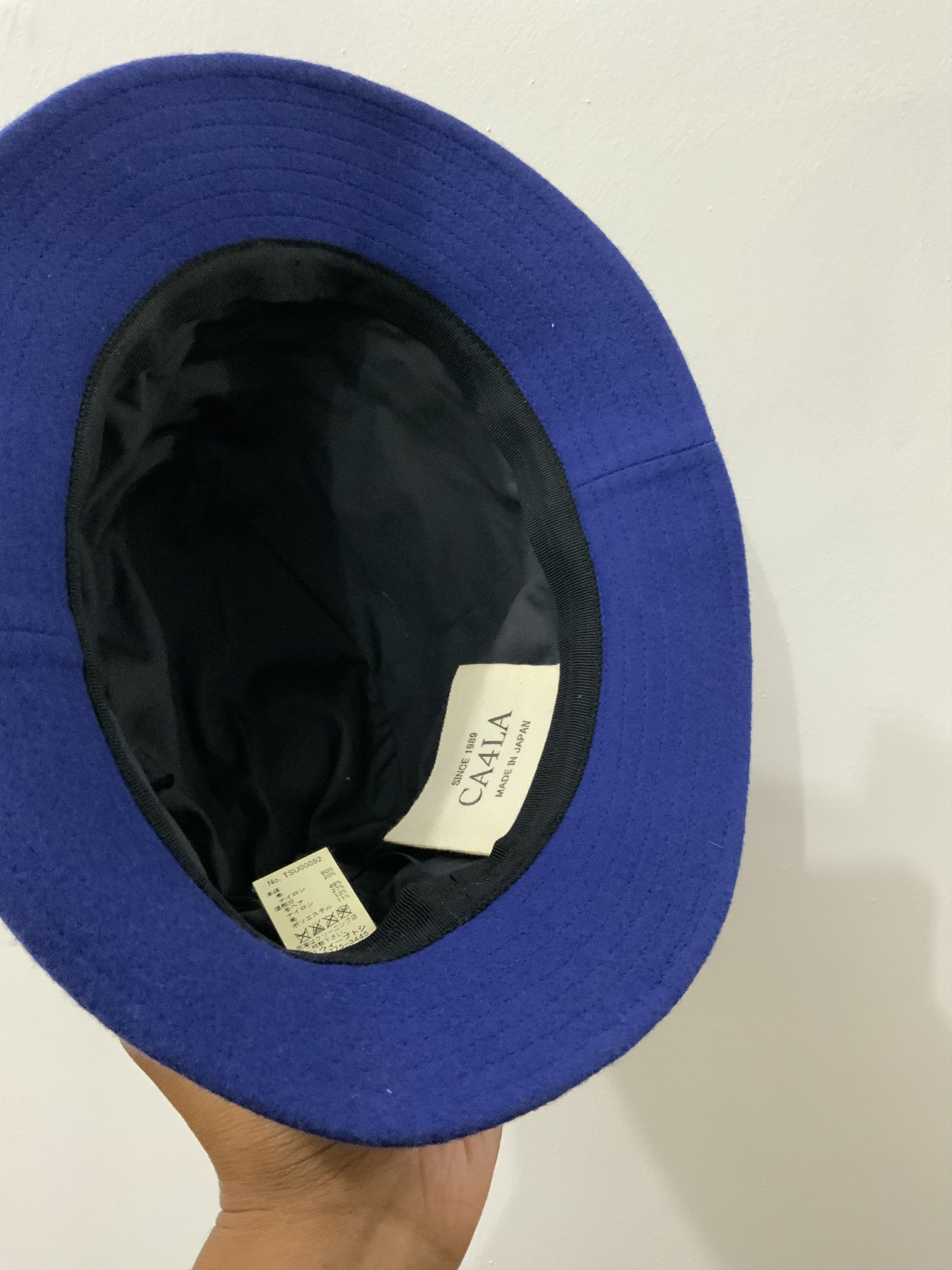 CA4LA Ca4la Indigo Japan Made Indigo Bucket Hat Size ONE SIZE - 10 Thumbnail