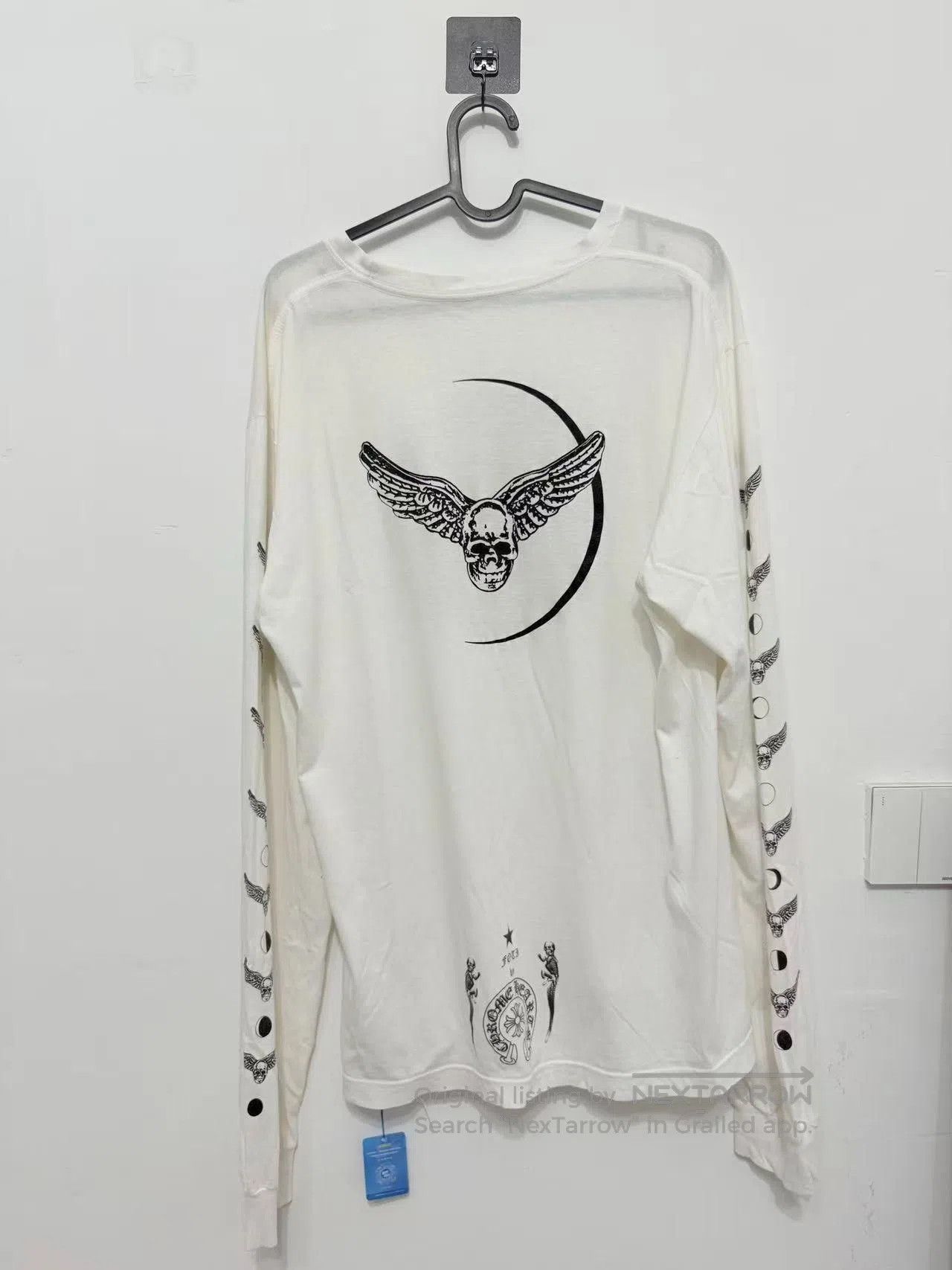 Chrome Hearts Chrome Hearts Black Foti Skull Angel Longsleeve. Size US L / EU 52-54 / 3 - 2 Thumbnail