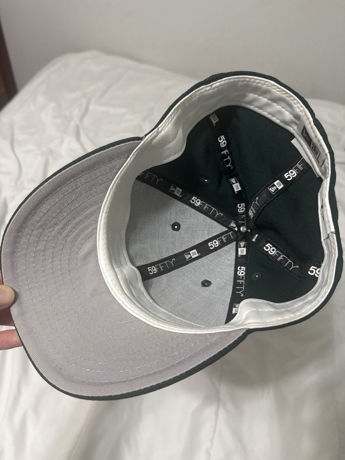 HIDDEN Hidden NY New Era 7 3/8 Green Size ONE SIZE - 5 Thumbnail