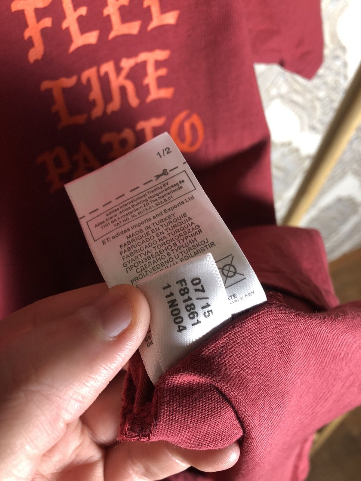 Adidas × Vintage VERY RARE ADIDAS YEEZY SEASON PABLO KANYE WEST T-SHIRT Y2K Size US L / EU 52-54 / 3 - 7 Thumbnail