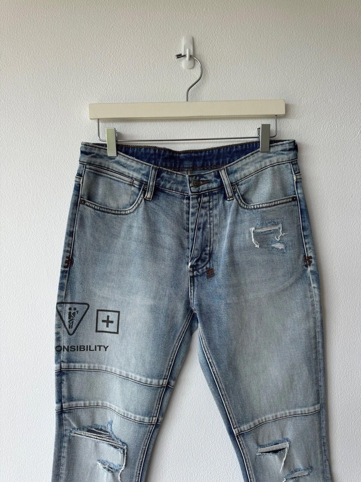 Ksubi Ksubi mens denim jean van winkle 32 blue enjoy responsibly Size US 32 / EU 48 - 2 Thumbnail