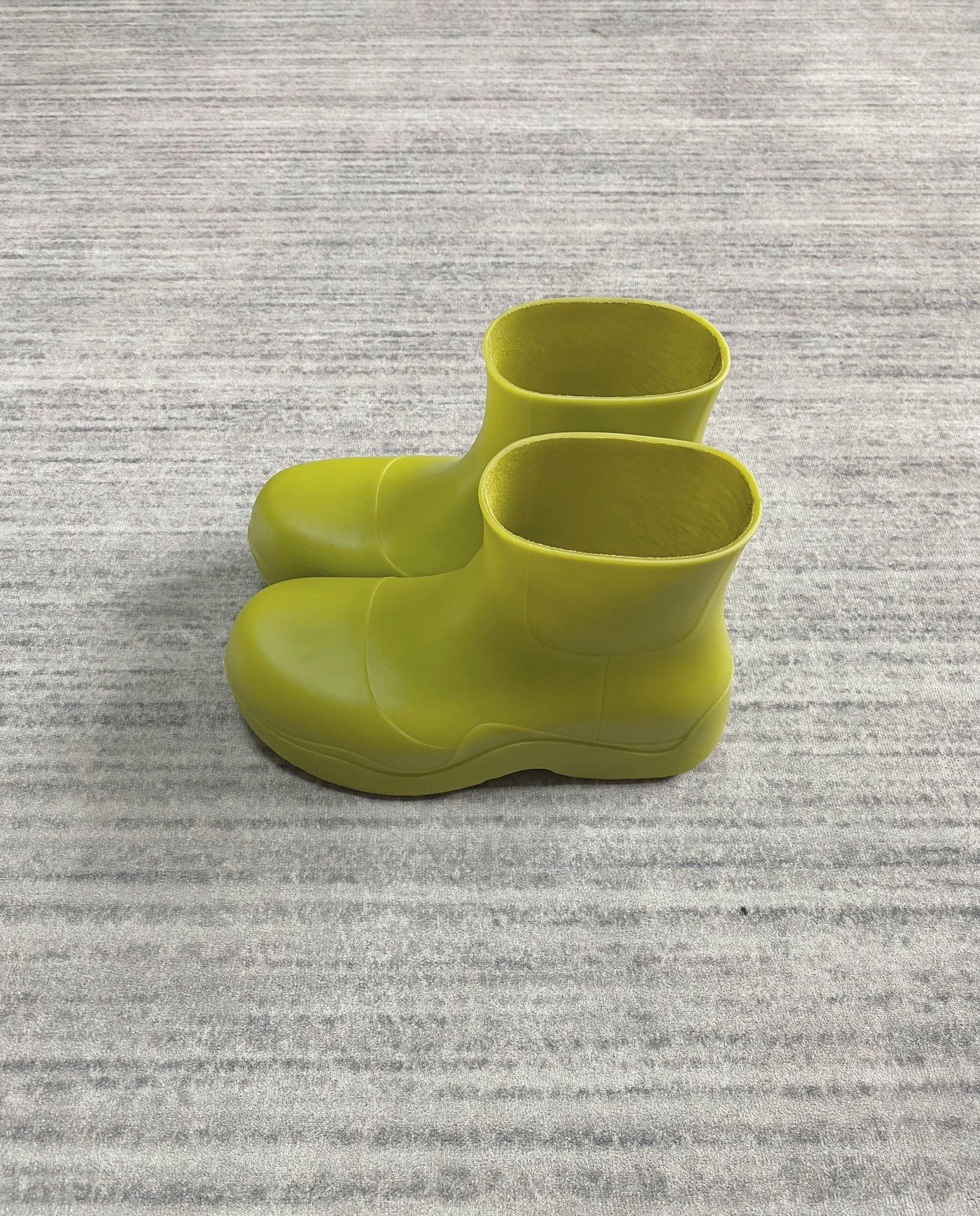 Bottega Veneta BV Puddle Mid-Calf Rainboots Avocado Green Women's Size US 5.5 / IT 35.5 - 3 Thumbnail