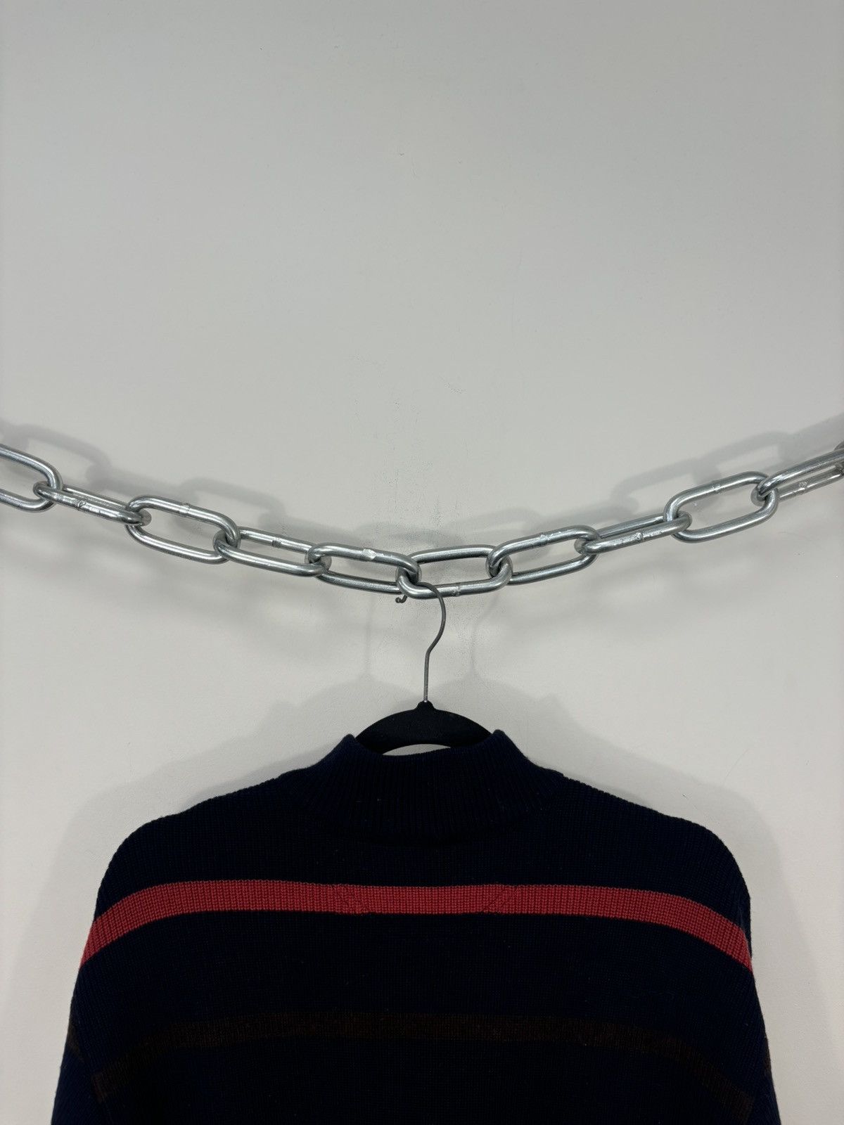 Paul & Shark Paul & Shark Yachting Nautical Micro 1/4 Zip Wool Sweater Size US M / EU 48-50 / 2 - 13 Thumbnail