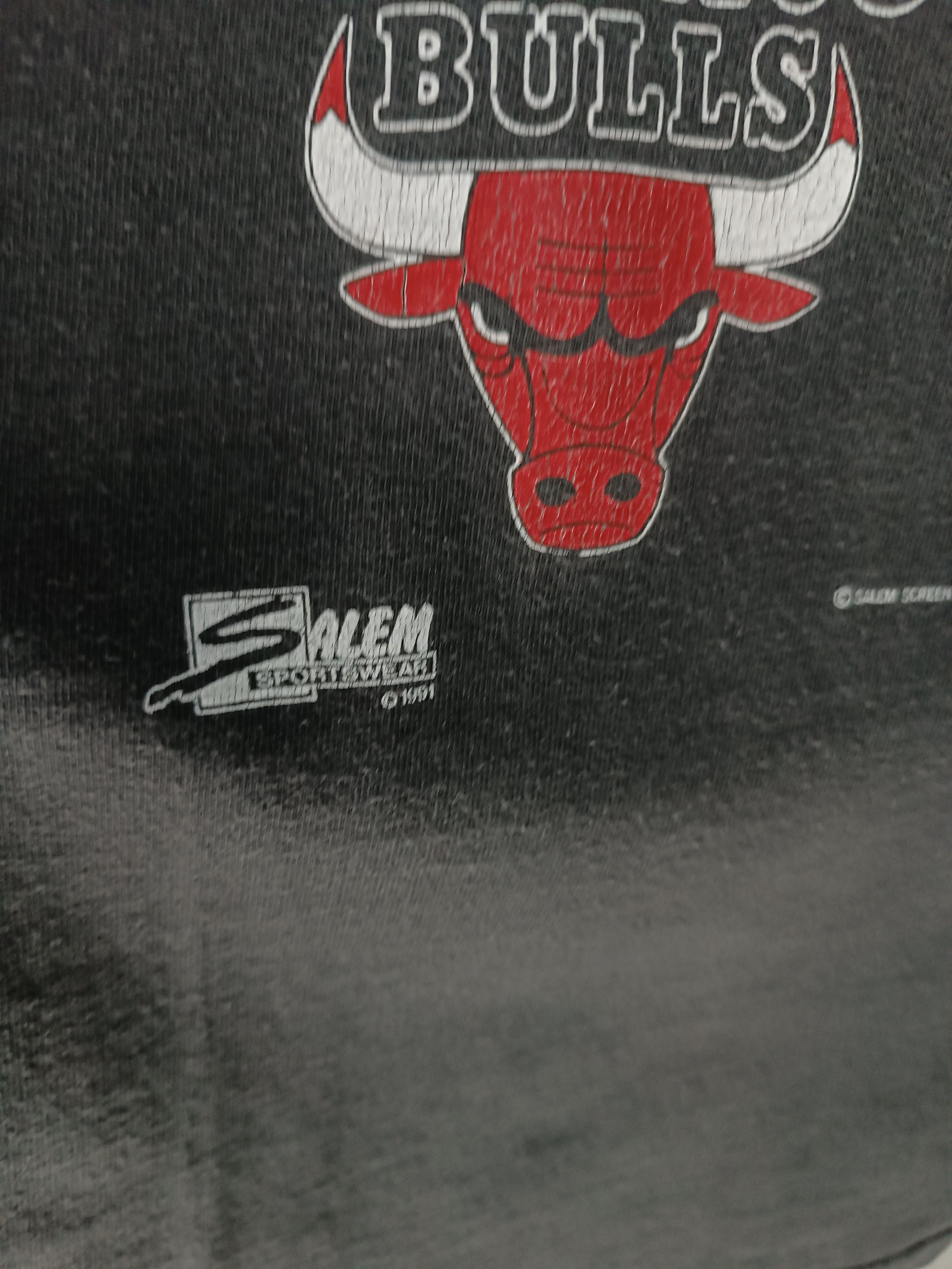 NBA VINTAGE THE 1991 NBA FINALS BULLS VS LAKERS DOUBLE LAYER TEE Size US XL / EU 56 / 4 - 10 Thumbnail