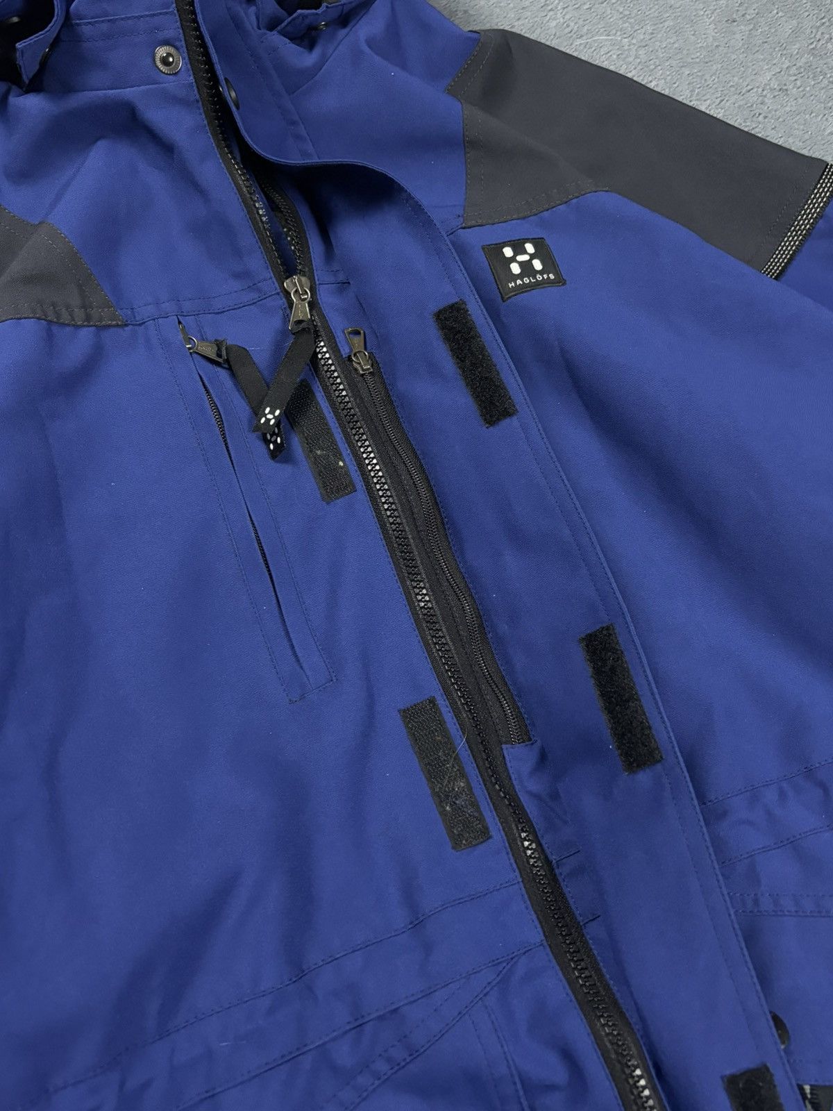 Haglofs 00s Haglofs Vintage Oversized Windstopper Waterproof Jacket Size US L / EU 52-54 / 3 - 9 Thumbnail