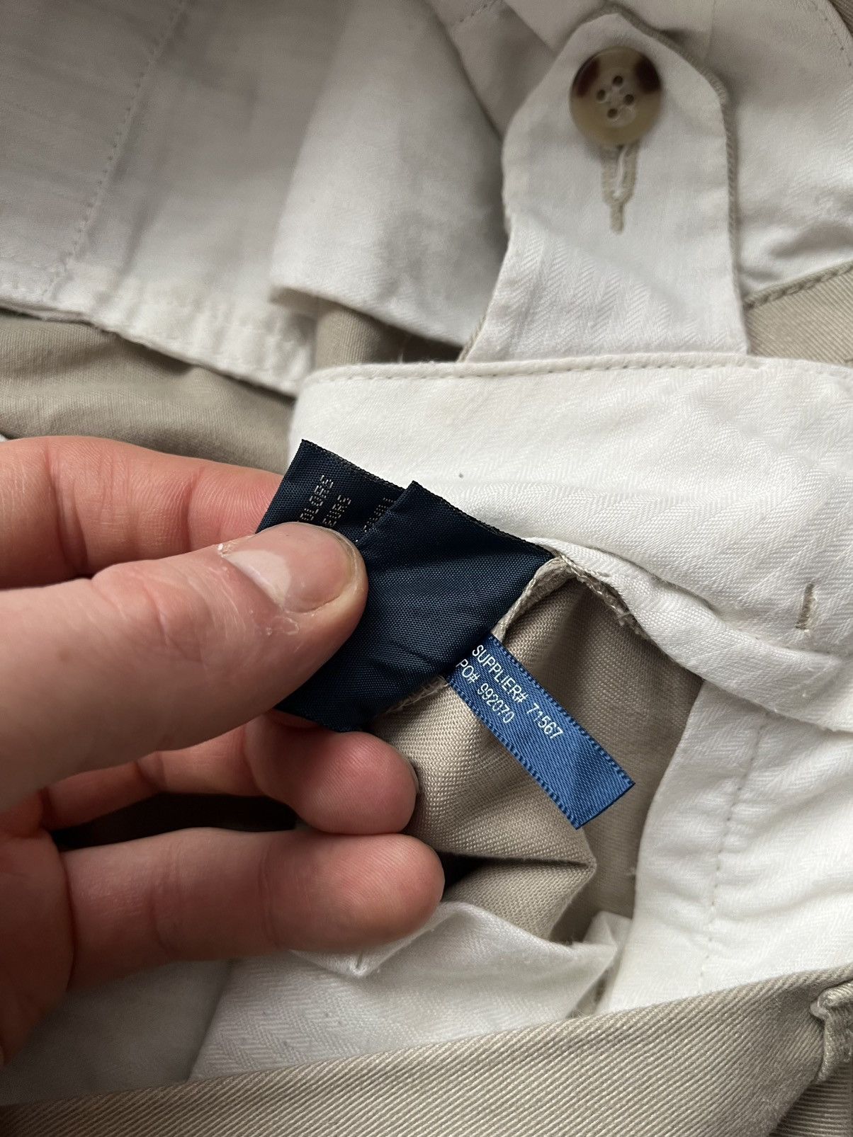Polo Ralph Lauren × Vintage Polo Ralph Lauren Vintage Chino Pants Size US 34 / EU 50 - 8 Thumbnail