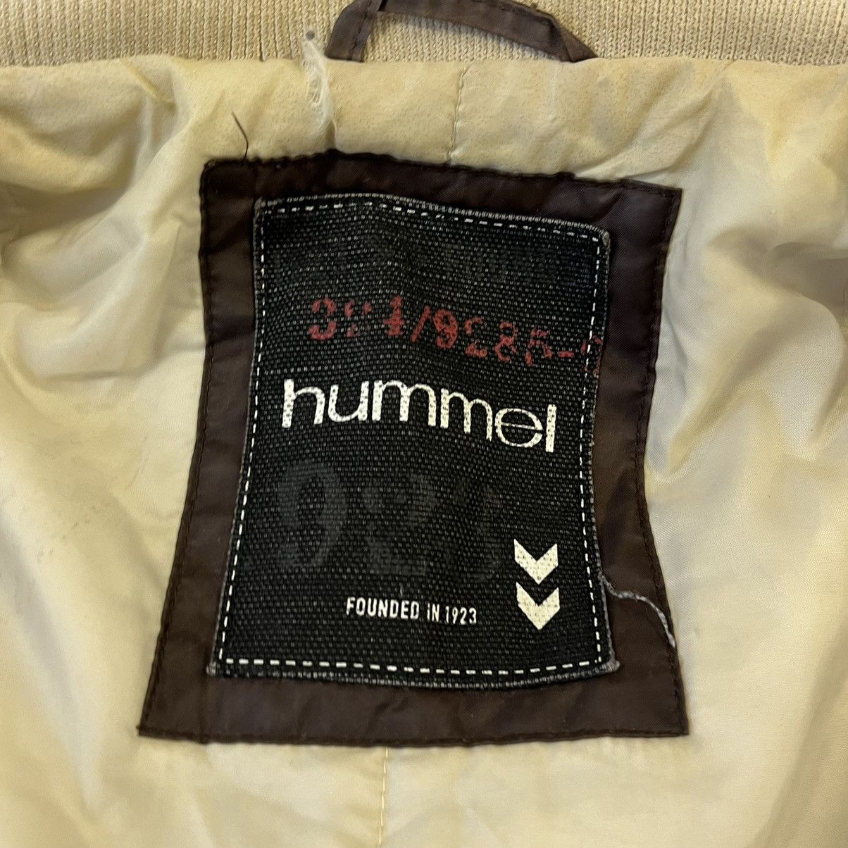 Hummel Brown Hummel bomber jacket vintage trashed Size US XL / EU 56 / 4 - 11 Thumbnail