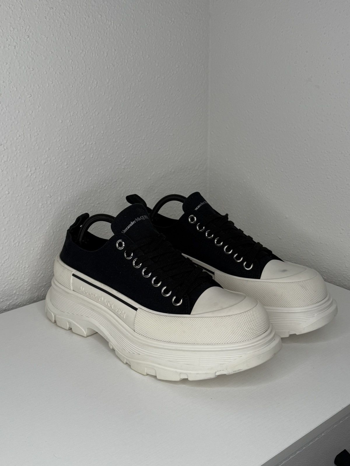 Alexander McQueen Alexander McQueen Tread Slick Sneakers Size US 10 / EU 43 - 1 Thumbnail