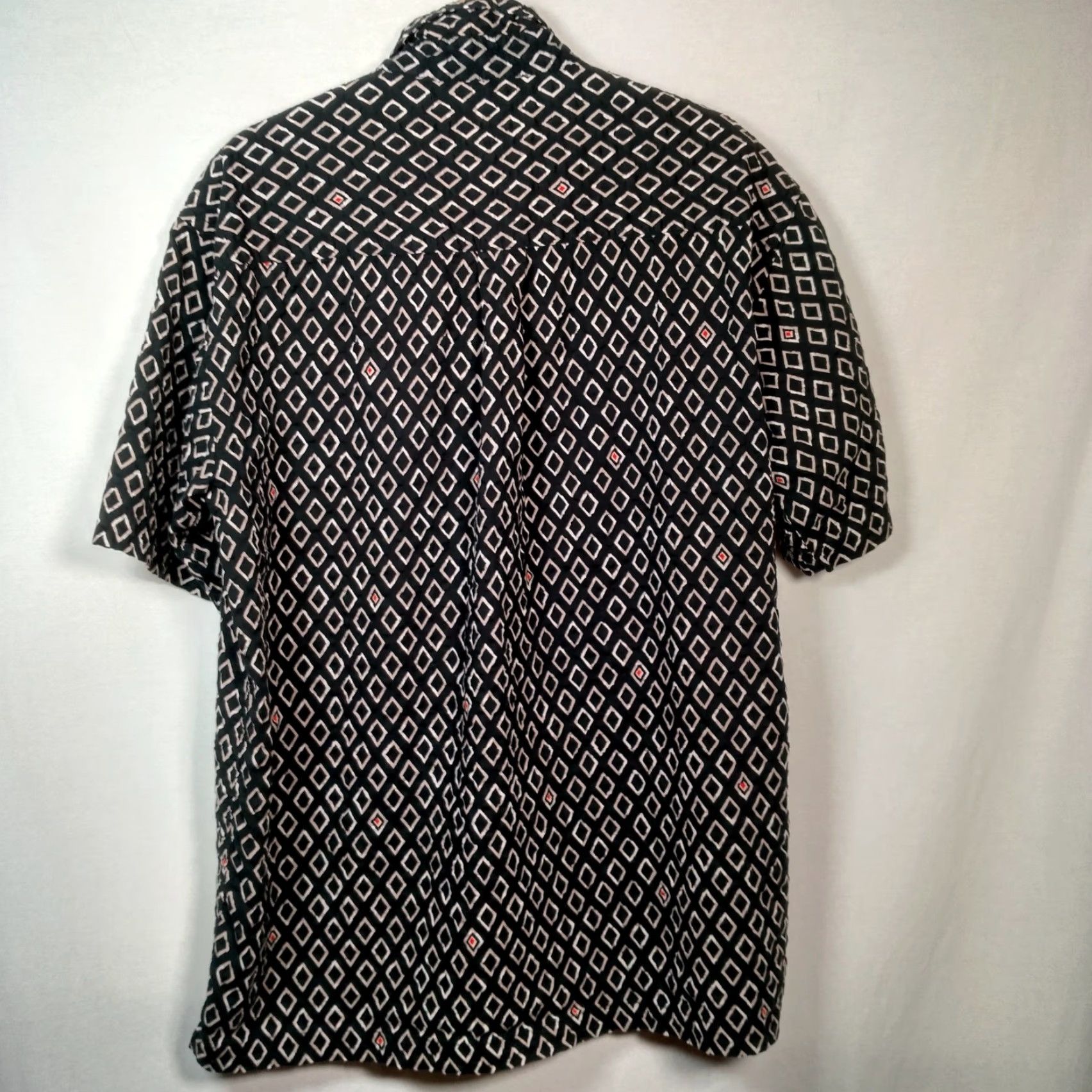 Ocean Pacific VINTAGE Ocean Pacific 90s Shirt Men Large Blue Button-Up Geometric Surf Boho Size US L / EU 52-54 / 3 - 3 Thumbnail