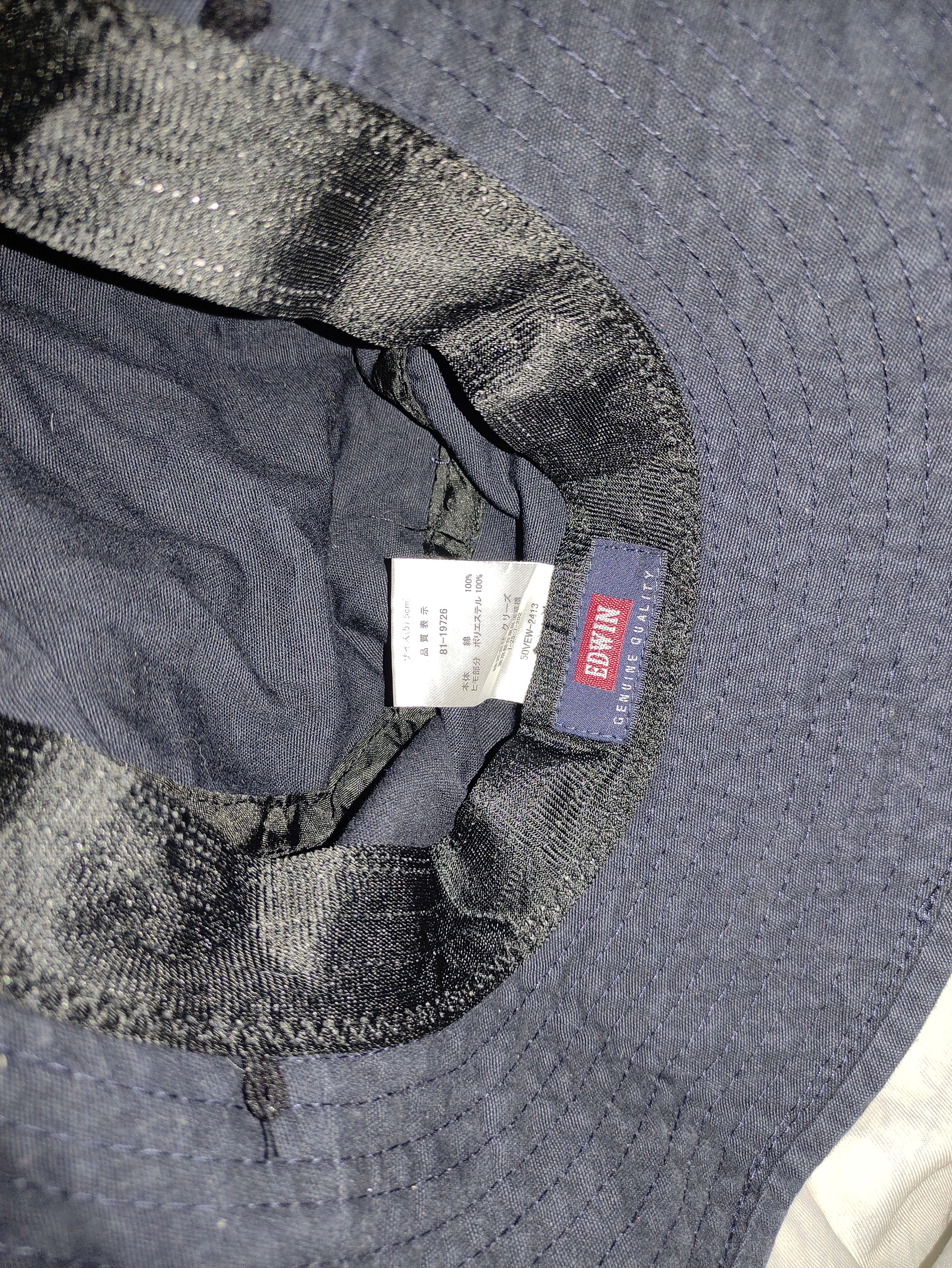 Edwin × Vintage EDWIN VINTAGE BUCKET HAT Size ONE SIZE - 10 Thumbnail
