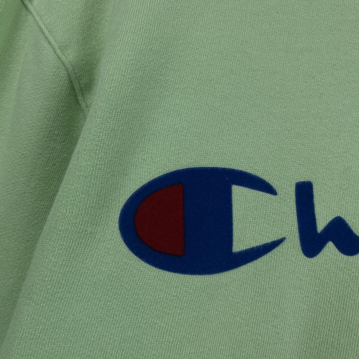Champion Champion Sweatshirt Mint Big Logo USA Vintage 90s Rap Sport Size US S / EU 44-46 / 1 - 4 Thumbnail